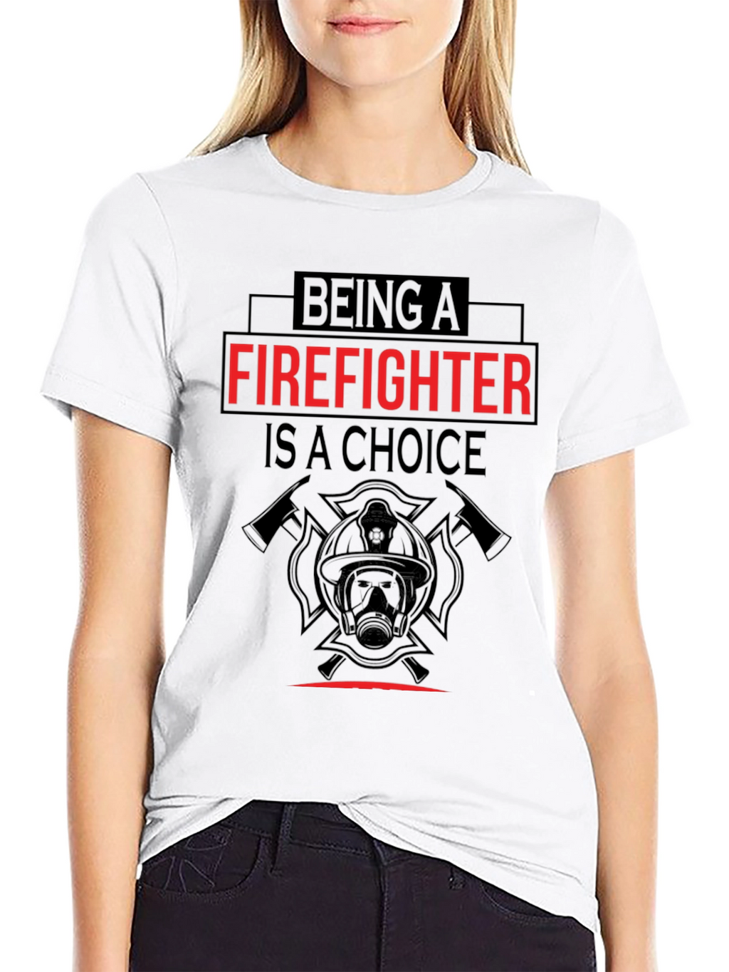 Firefighter Choice Graphic T-Shirt