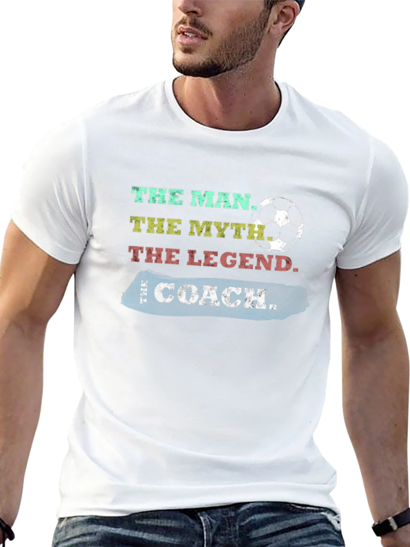 The Coach The Myth The Legend Graphic T-Shirt