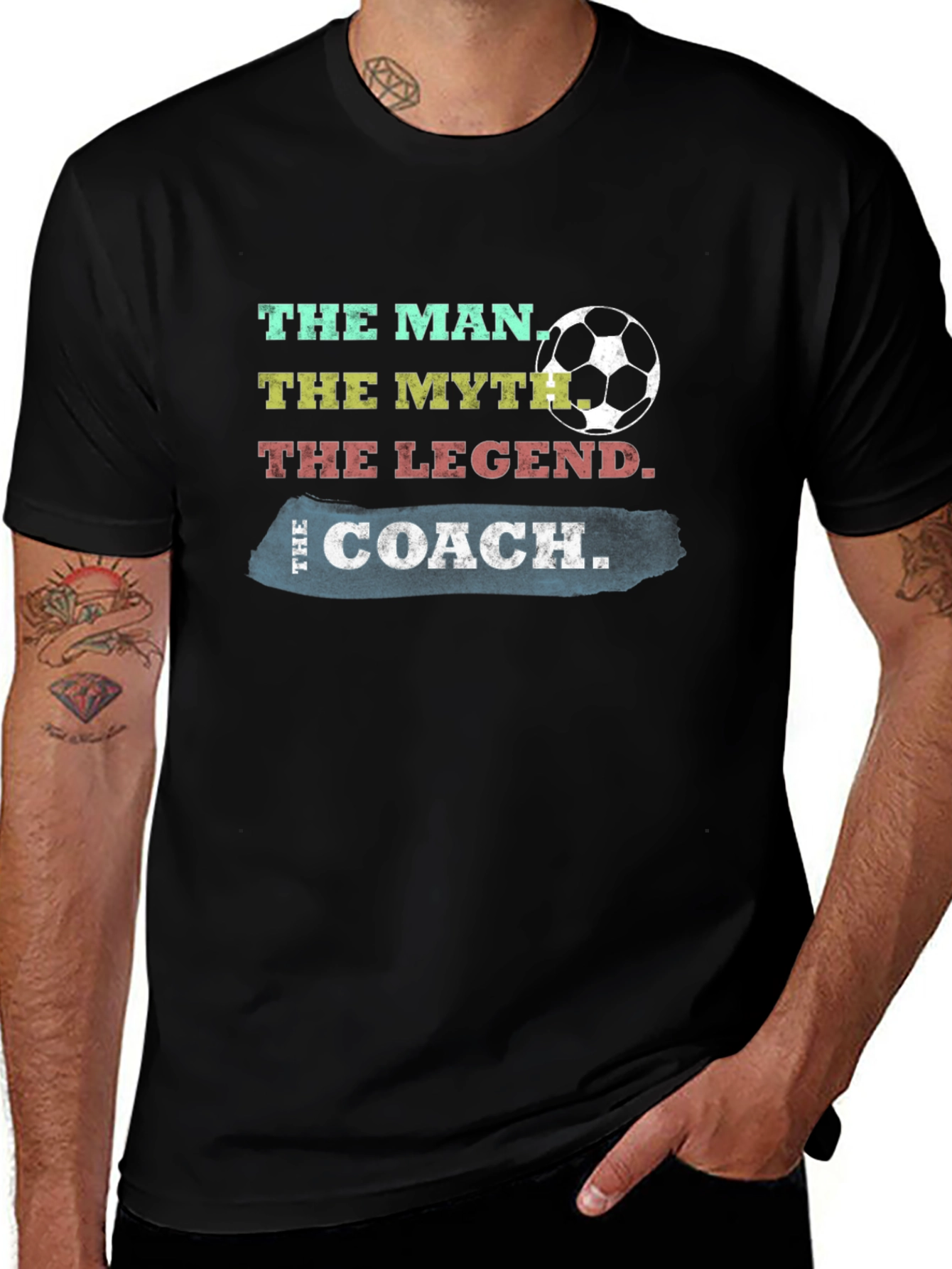 The Coach The Myth The Legend Graphic T-Shirt