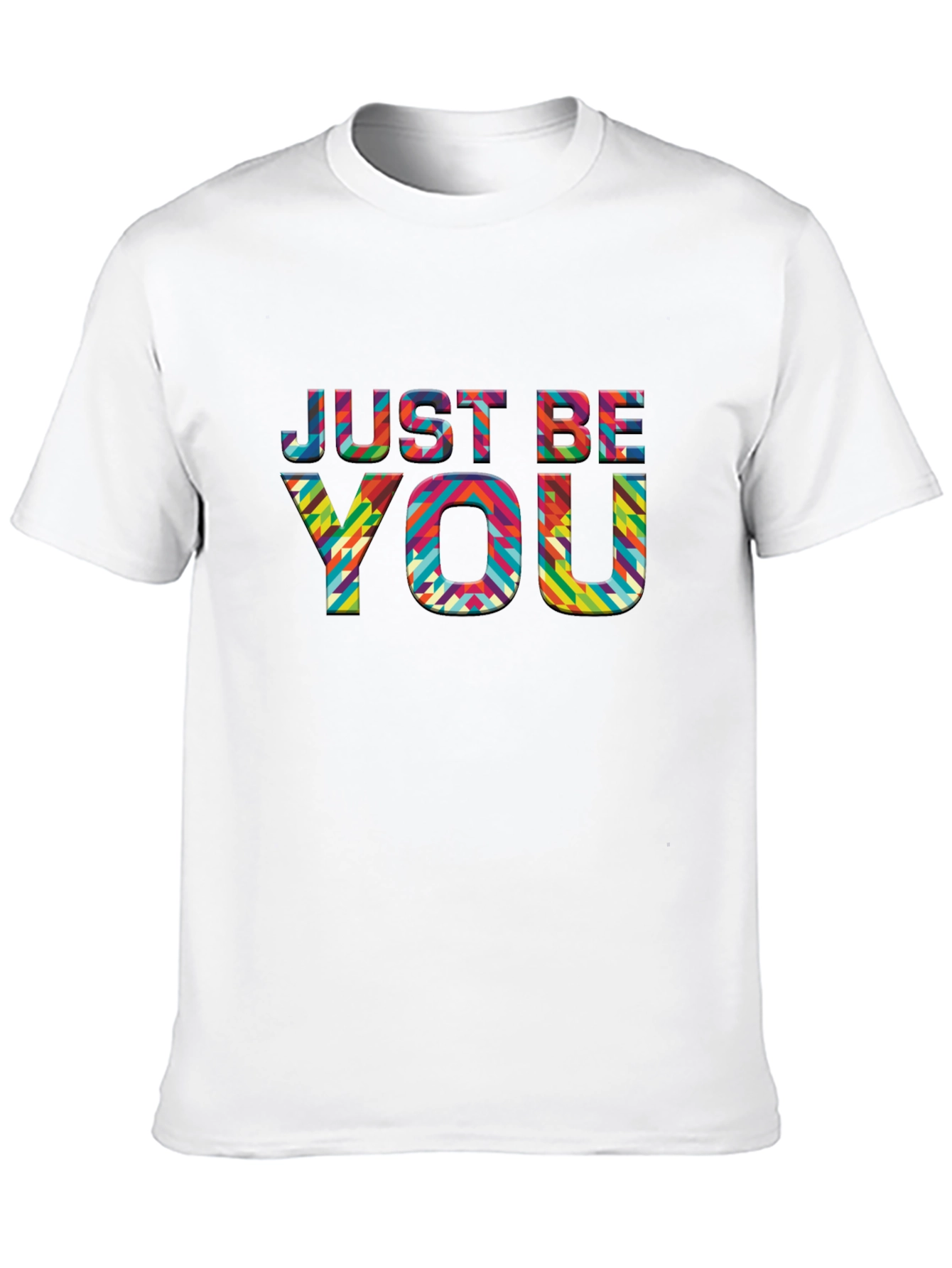 Just Be You Graphic Tee - Stylish Black T-Shirt