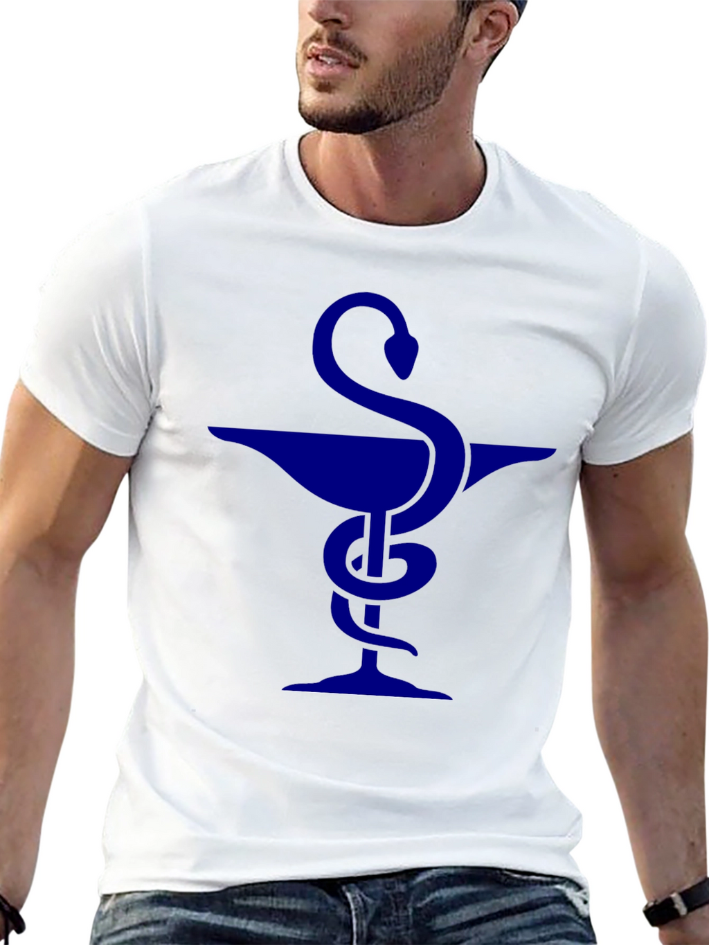 Caduceus T-Shirt - Medical Symbol Tee