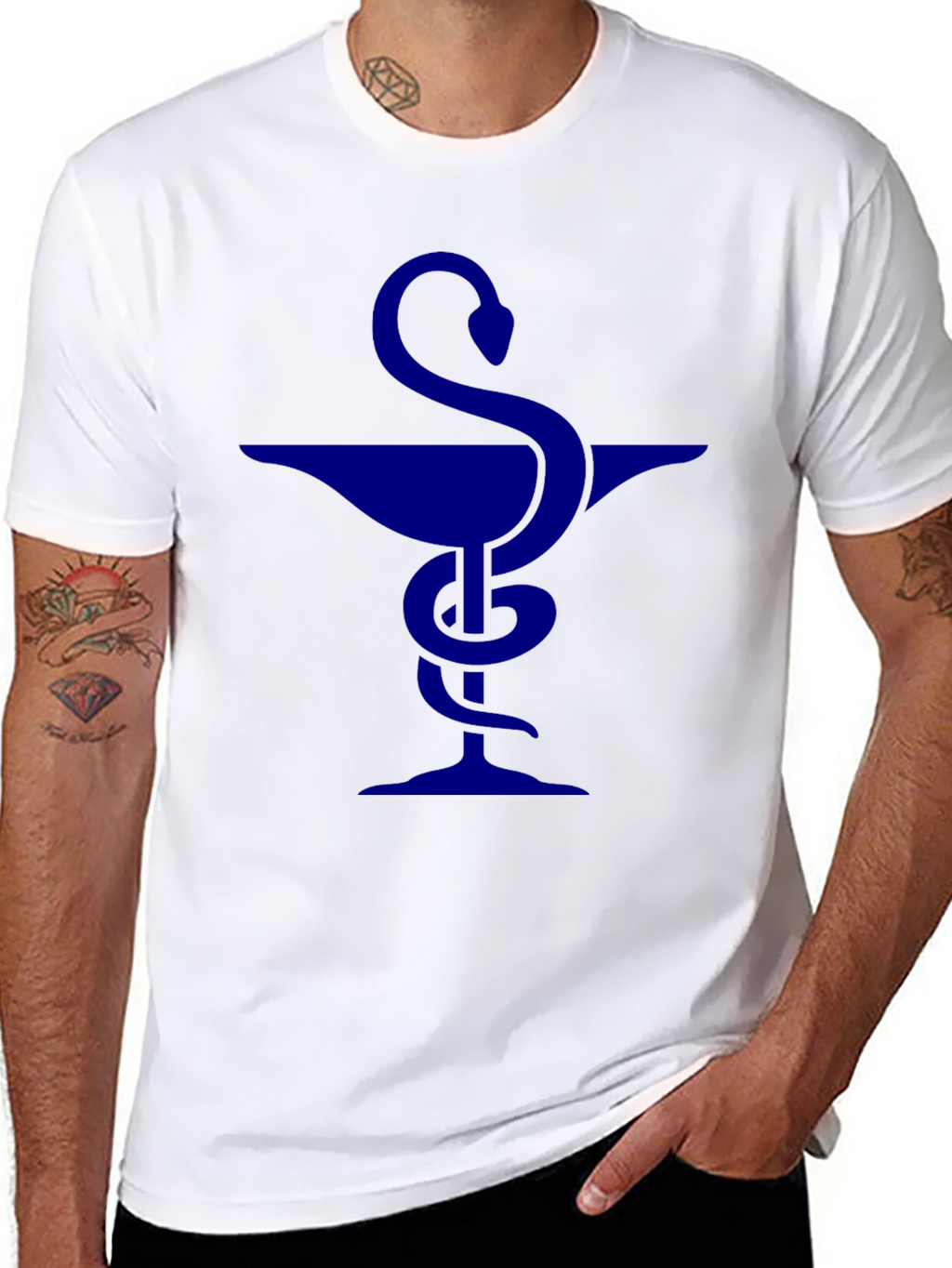 Caduceus T-Shirt - Medical Symbol Tee