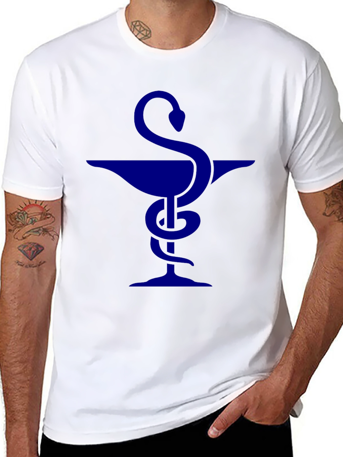 Caduceus T-Shirt - Medical Symbol Tee