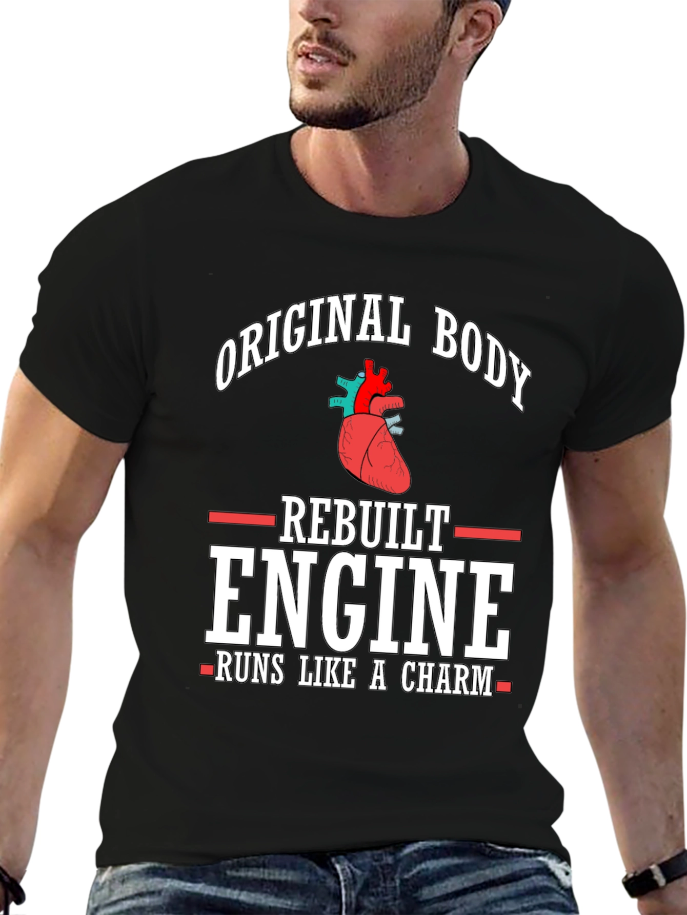 Original Body Rebuilt Engine T-Shirt