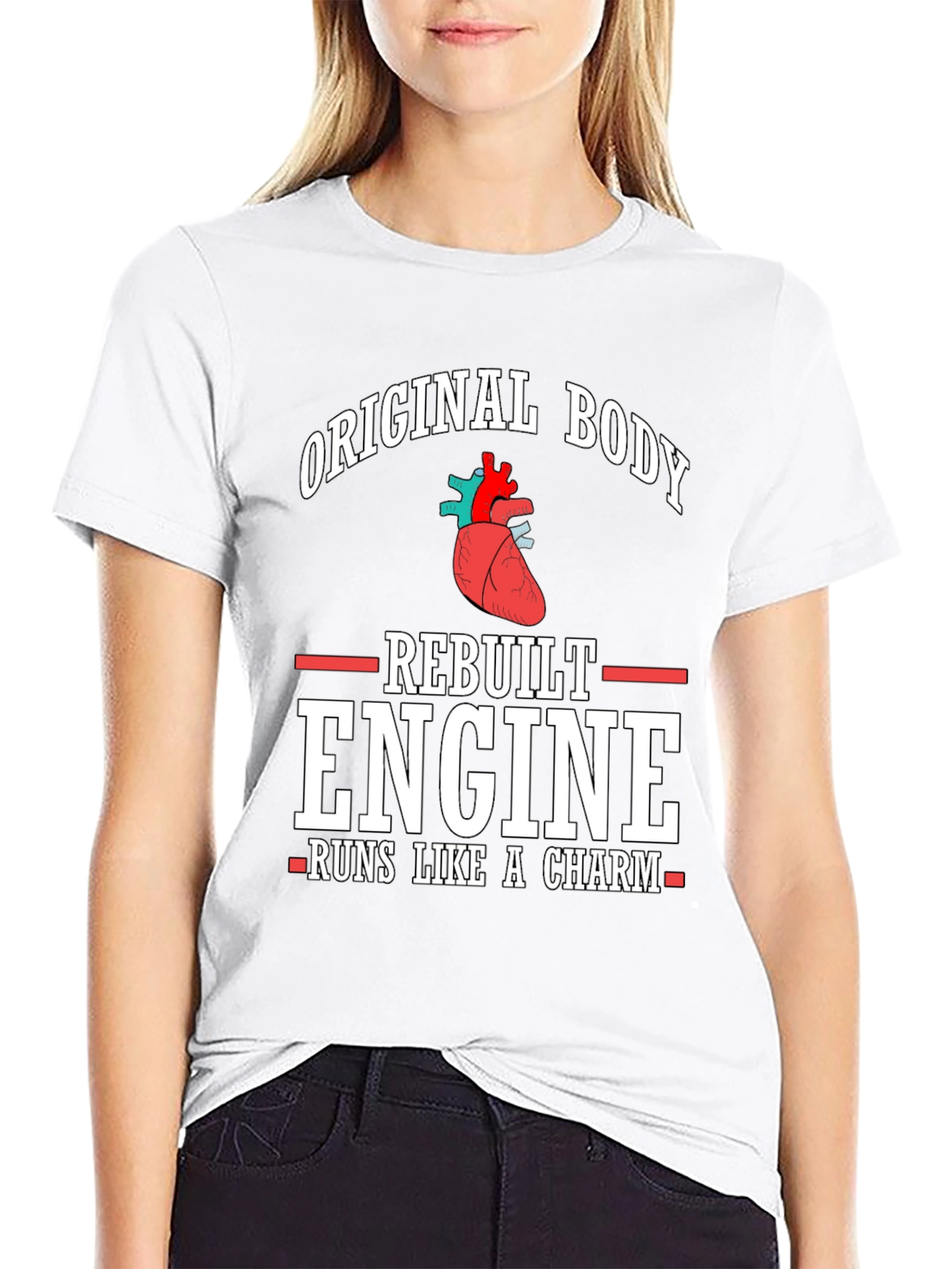 Original Body Rebuilt Engine T-Shirt