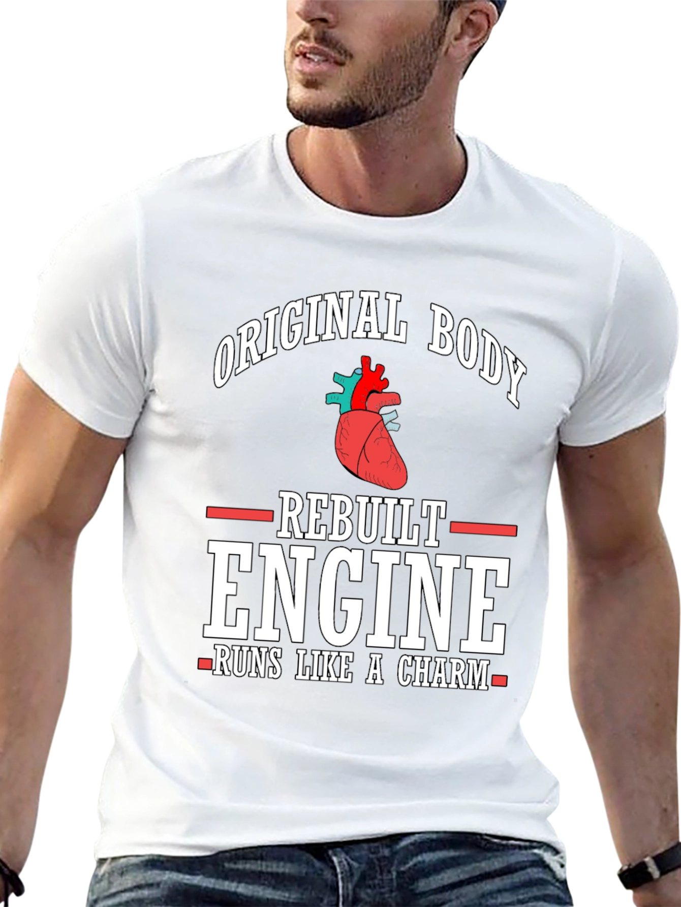 Original Body Rebuilt Engine T-Shirt