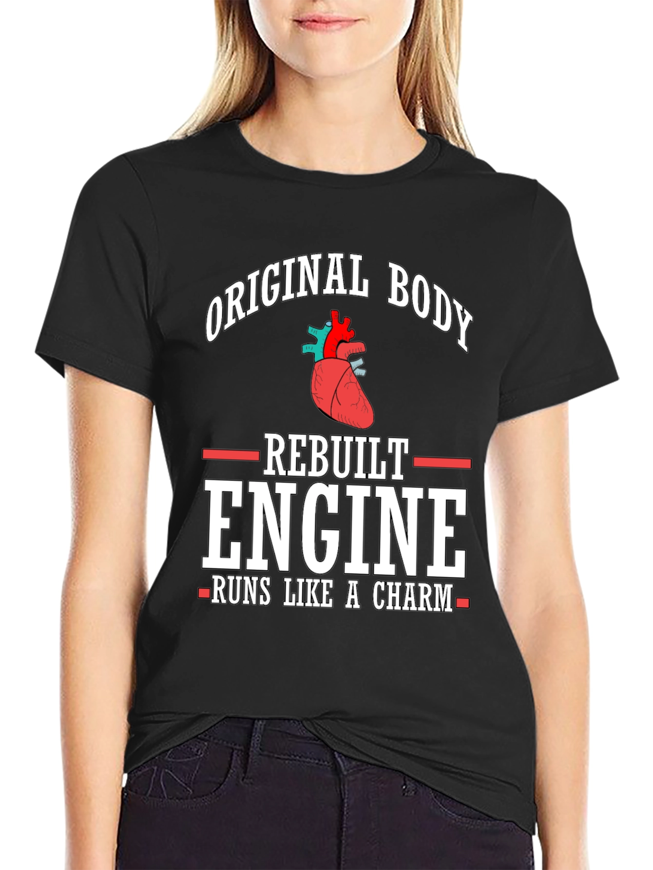 Original Body Rebuilt Engine T-Shirt
