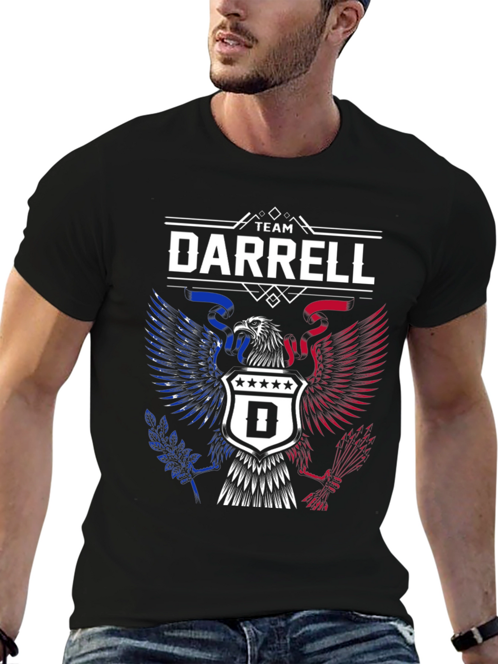 Team Darrell Eagle Graphic T-Shirt