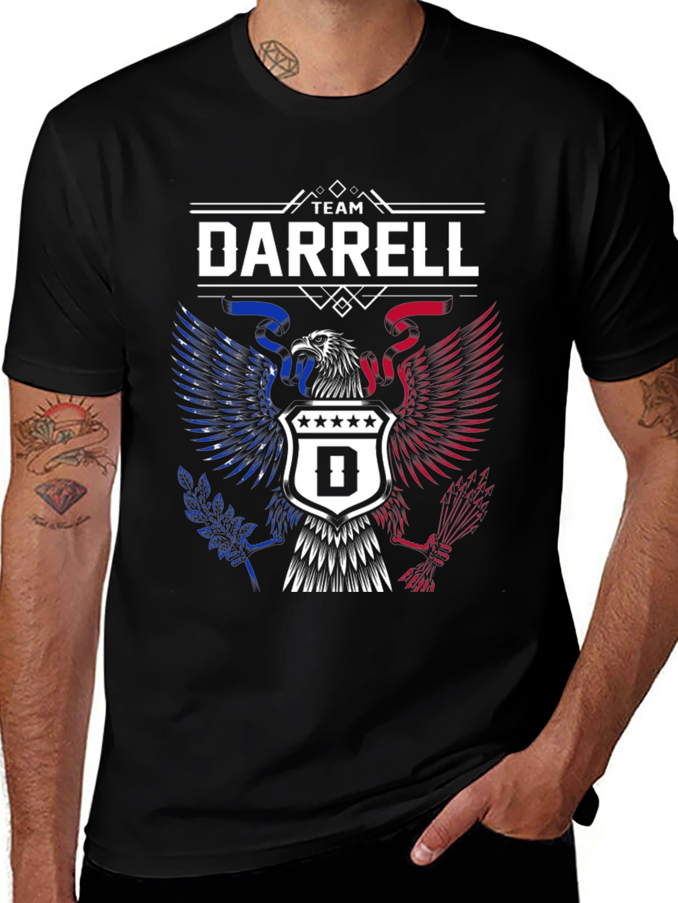 Team Darrell Eagle Graphic T-Shirt