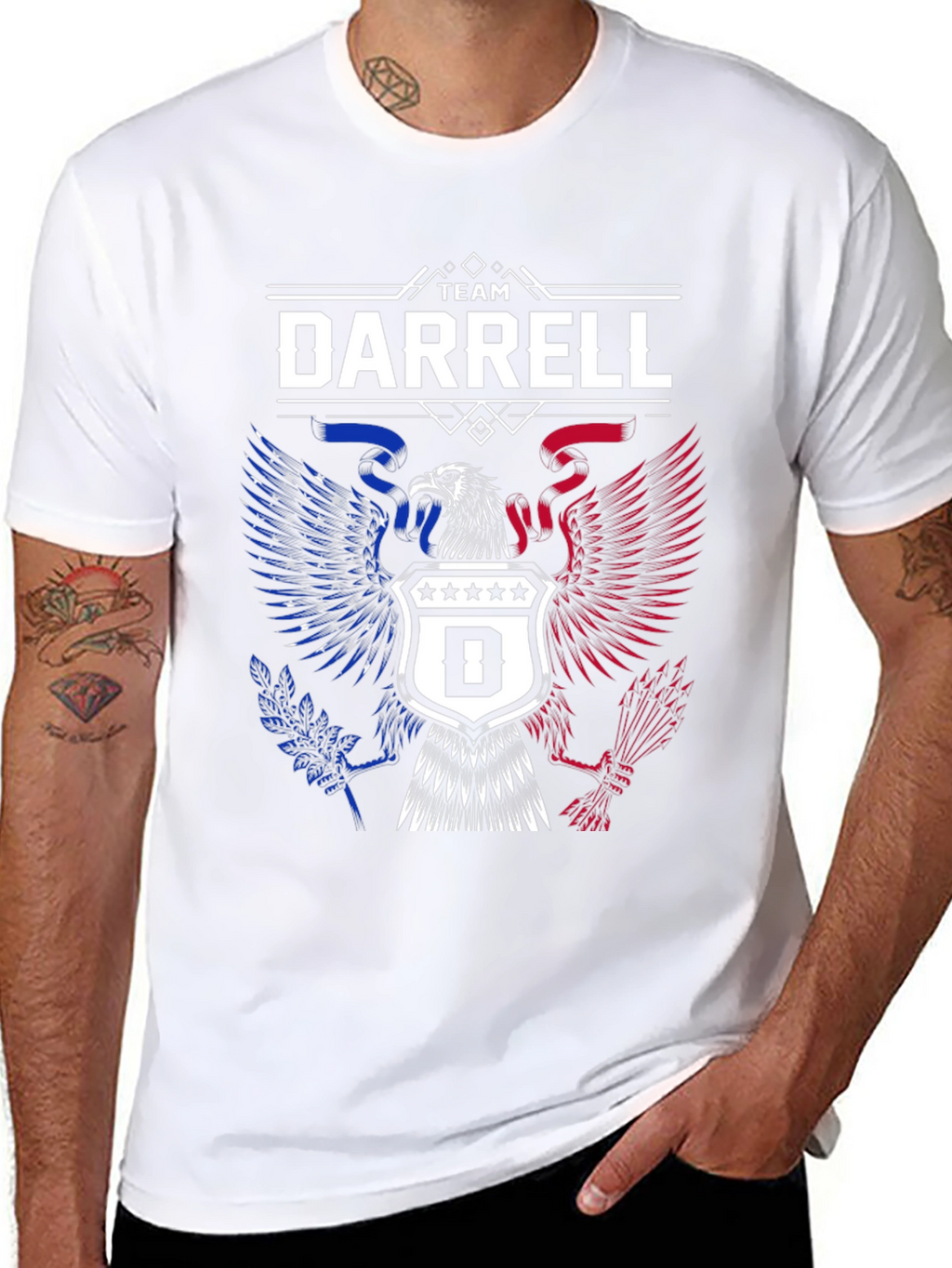 Team Darrell Eagle Graphic T-Shirt