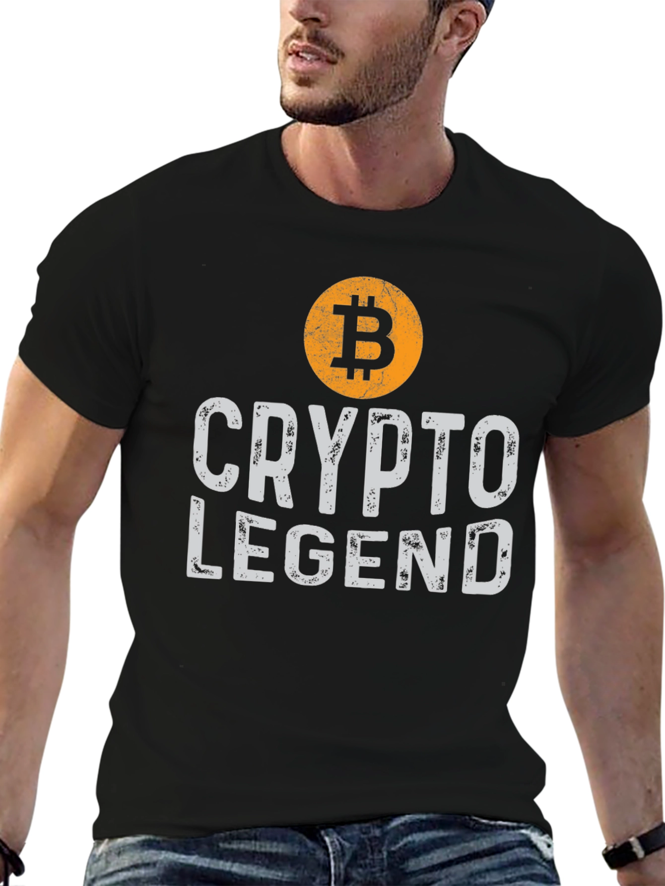 Crypto Legend T-Shirt - Bitcoin Design