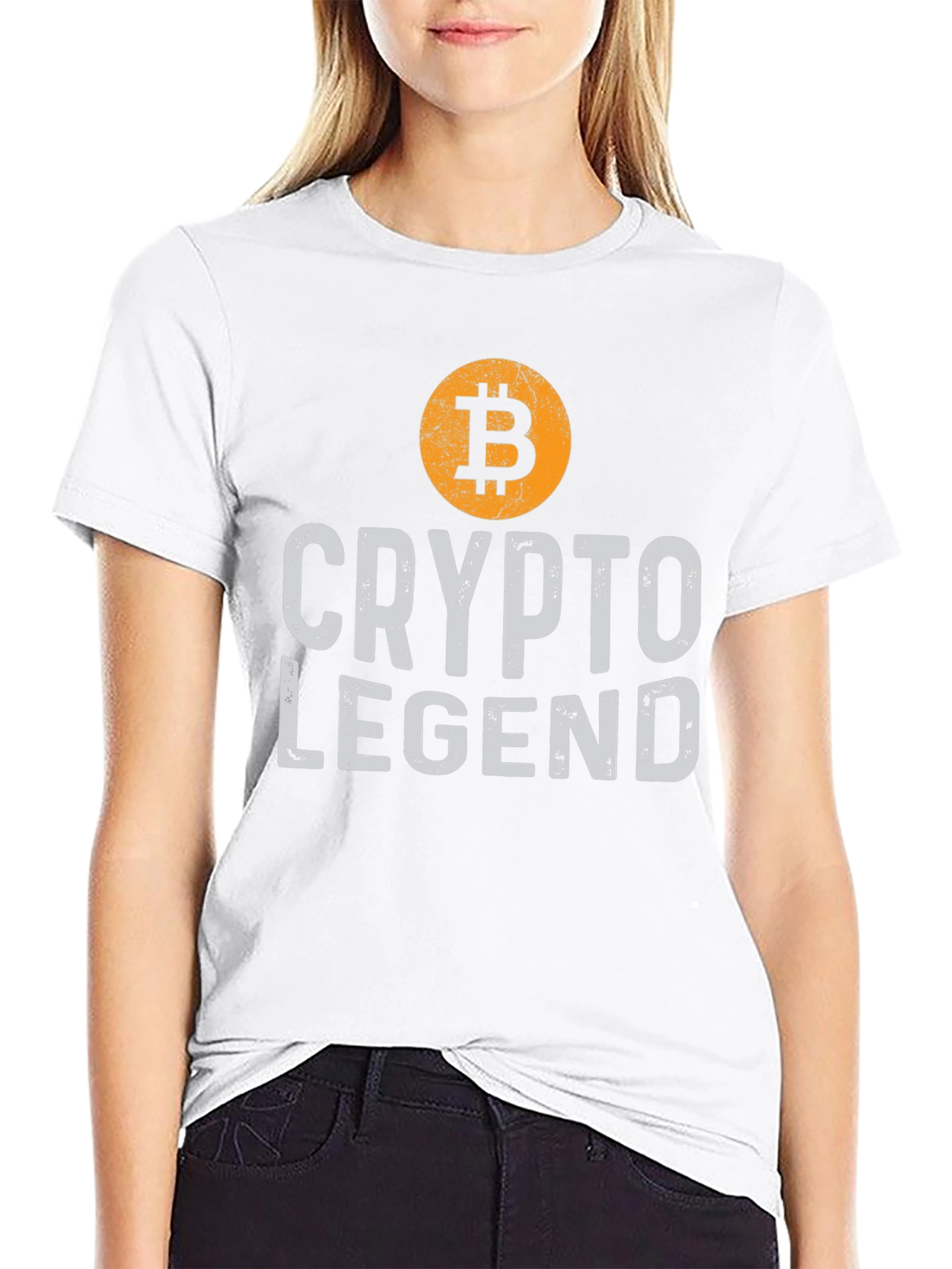 Crypto Legend T-Shirt - Bitcoin Design