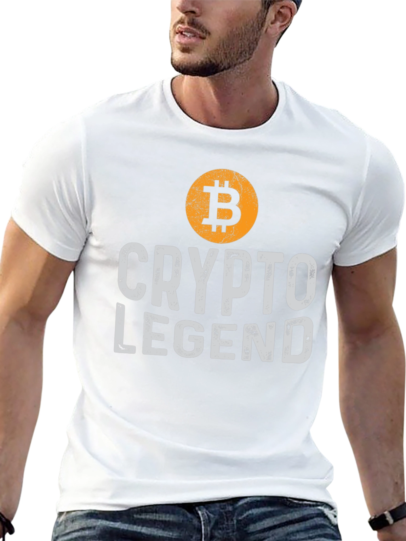 Crypto Legend T-Shirt - Bitcoin Design