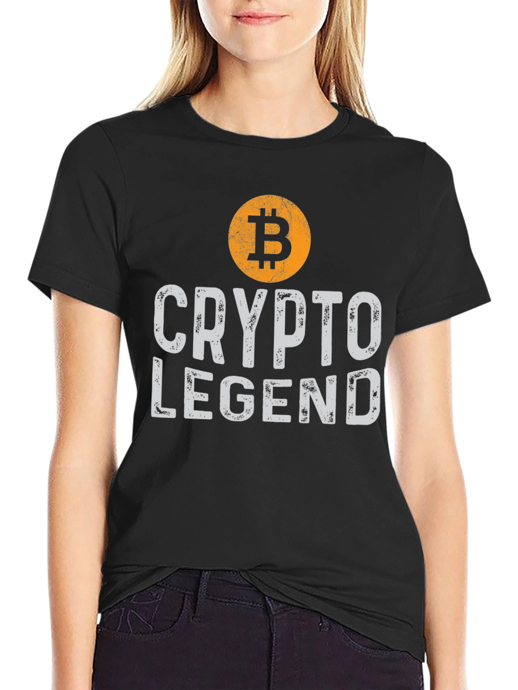 Crypto Legend T-Shirt - Bitcoin Design