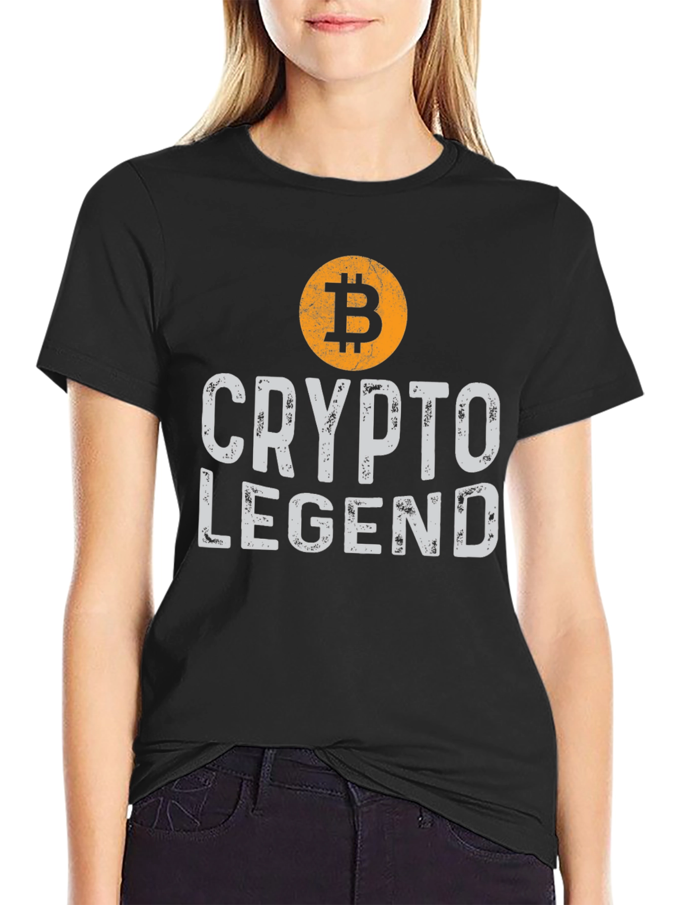 Crypto Legend T-Shirt - Bitcoin Design