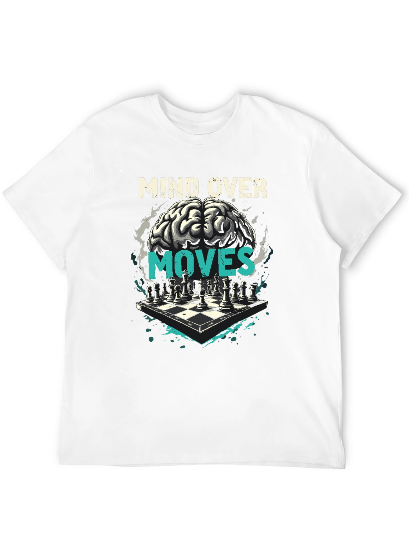 Mind Over Moves Chess Graphic T-Shirt