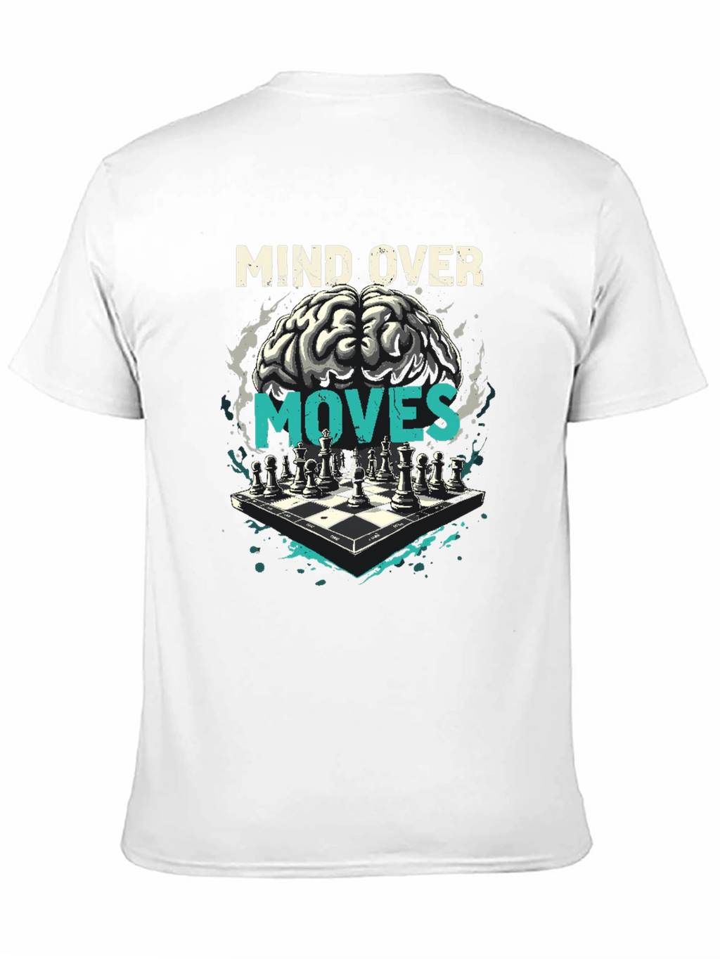 Mind Over Moves Chess Graphic T-Shirt