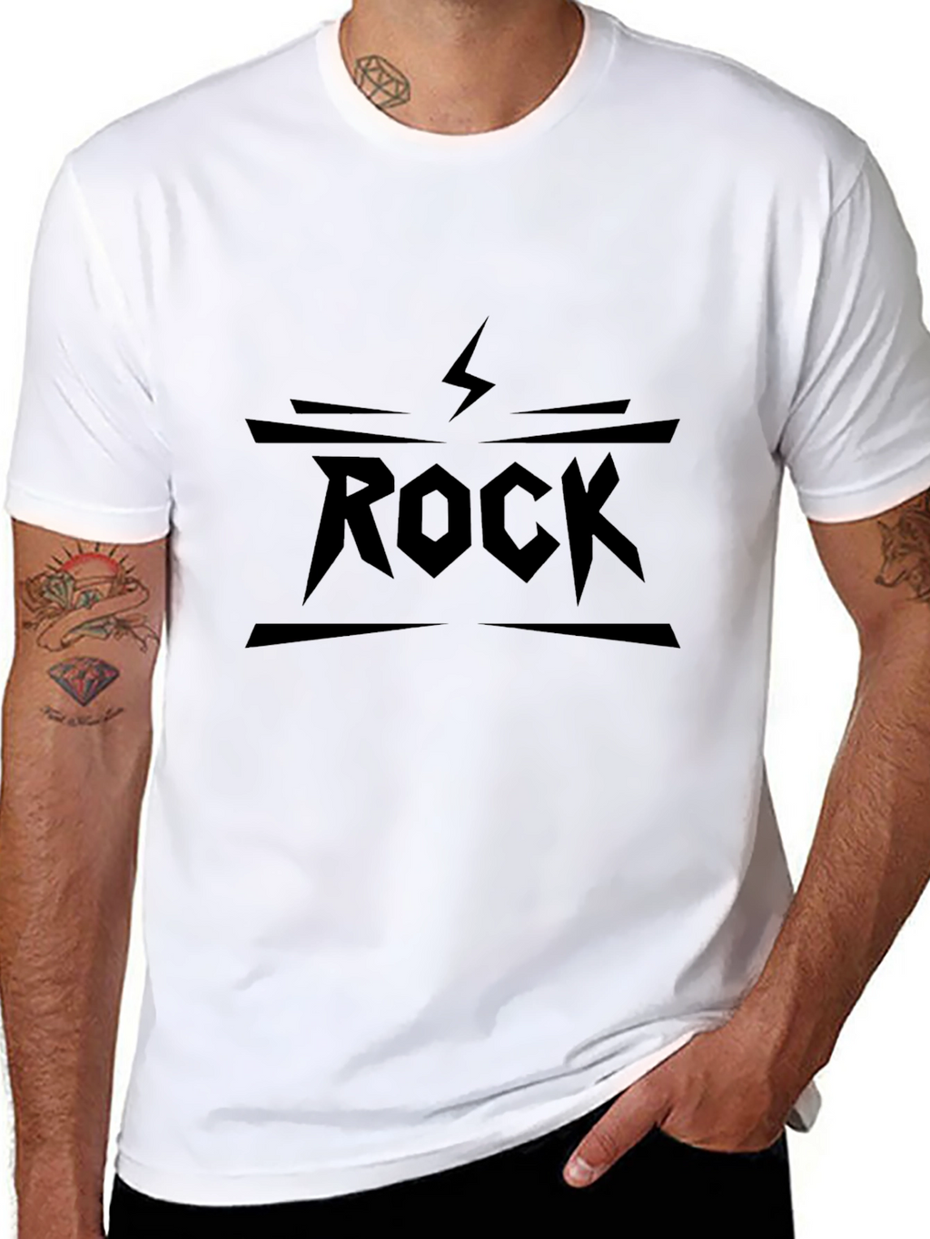 Rock Graphic Tee - Bold Design