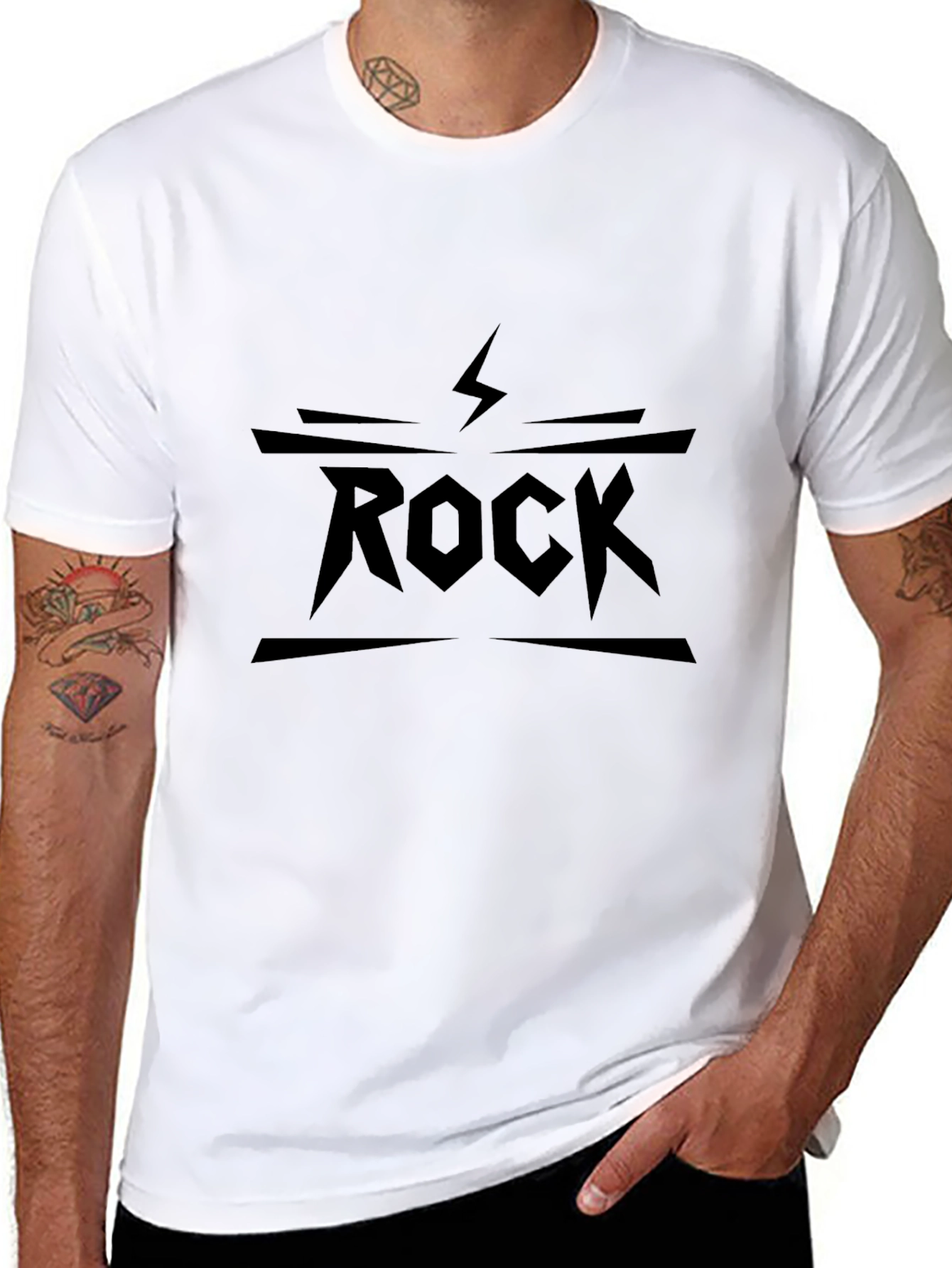 Rock Graphic Tee - Bold Design