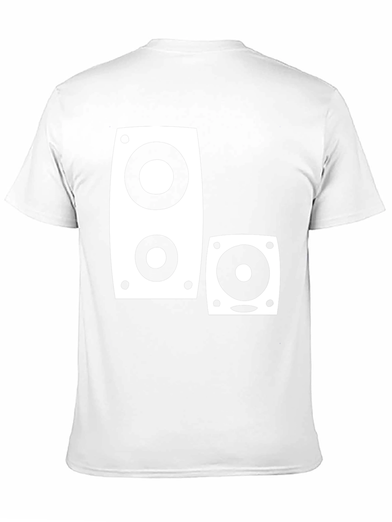 Speaker Graphic Black T-Shirt