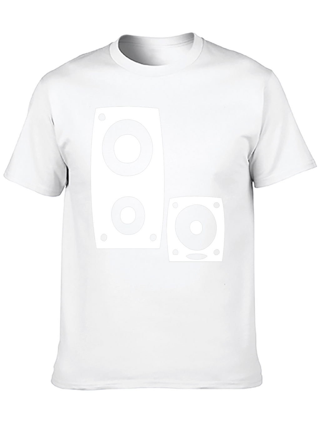 Speaker Graphic Black T-Shirt