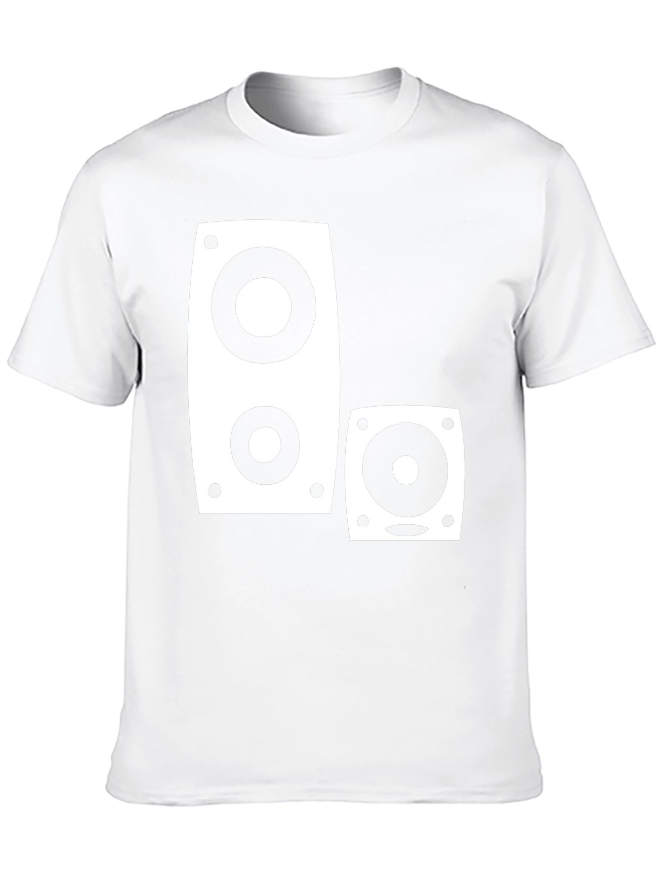 Speaker Graphic Black T-Shirt