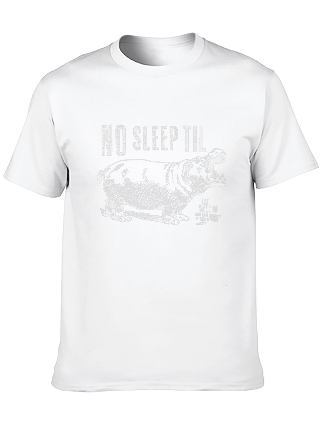 No Sleep Til Hippo Graphic Tee