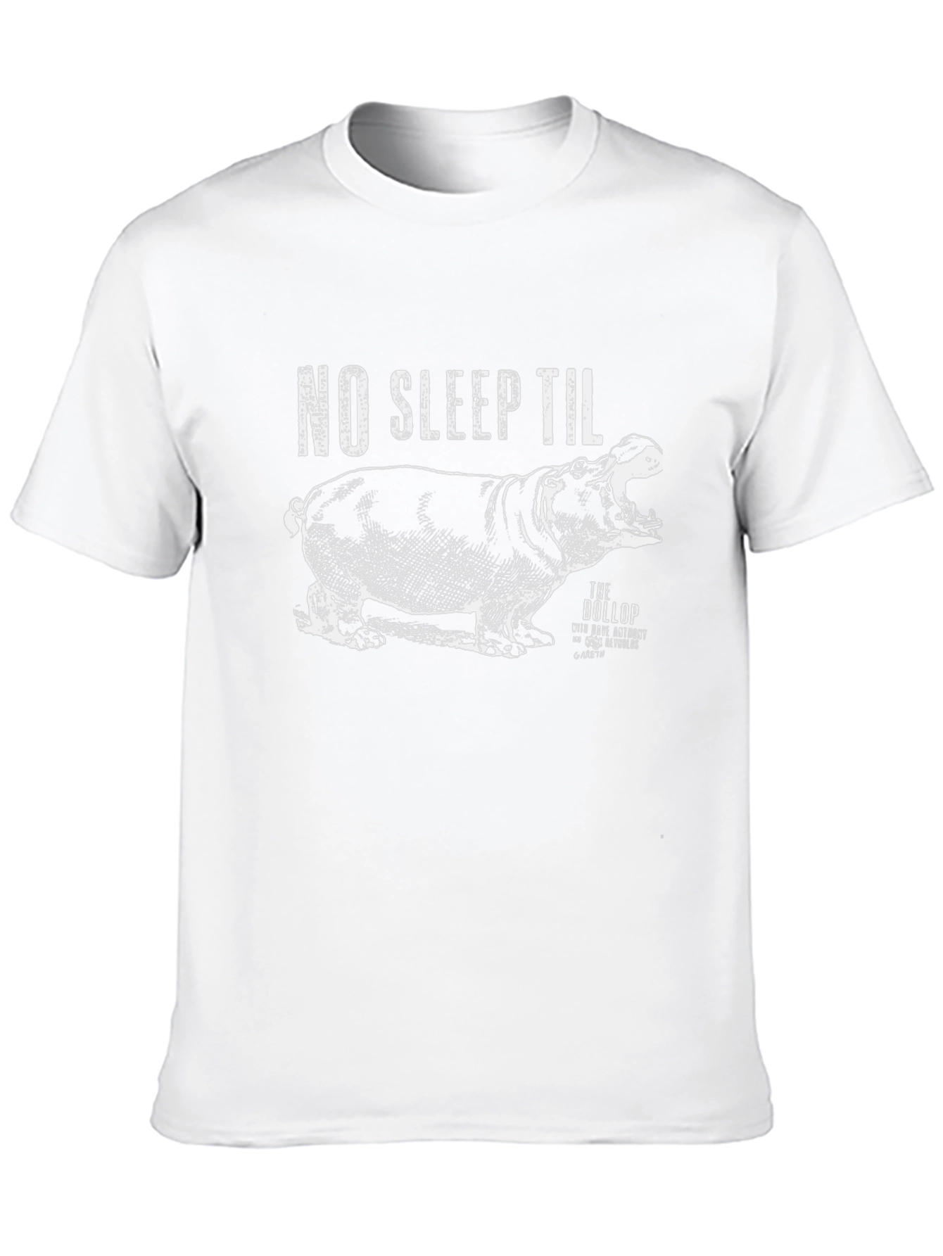 No Sleep Til Hippo Graphic Tee