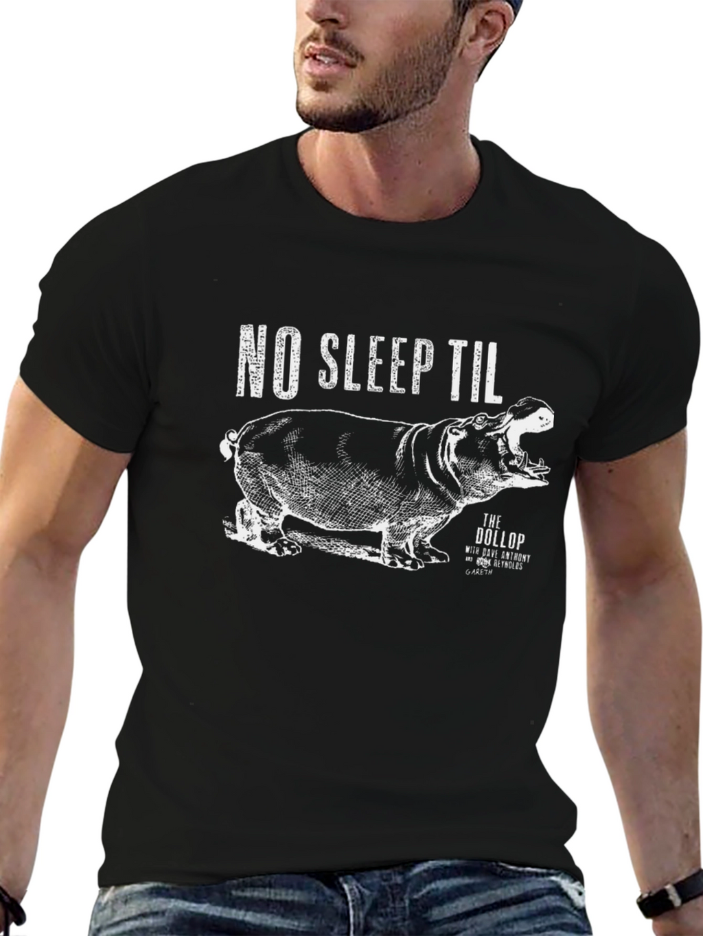 No Sleep Til Hippo Graphic Tee