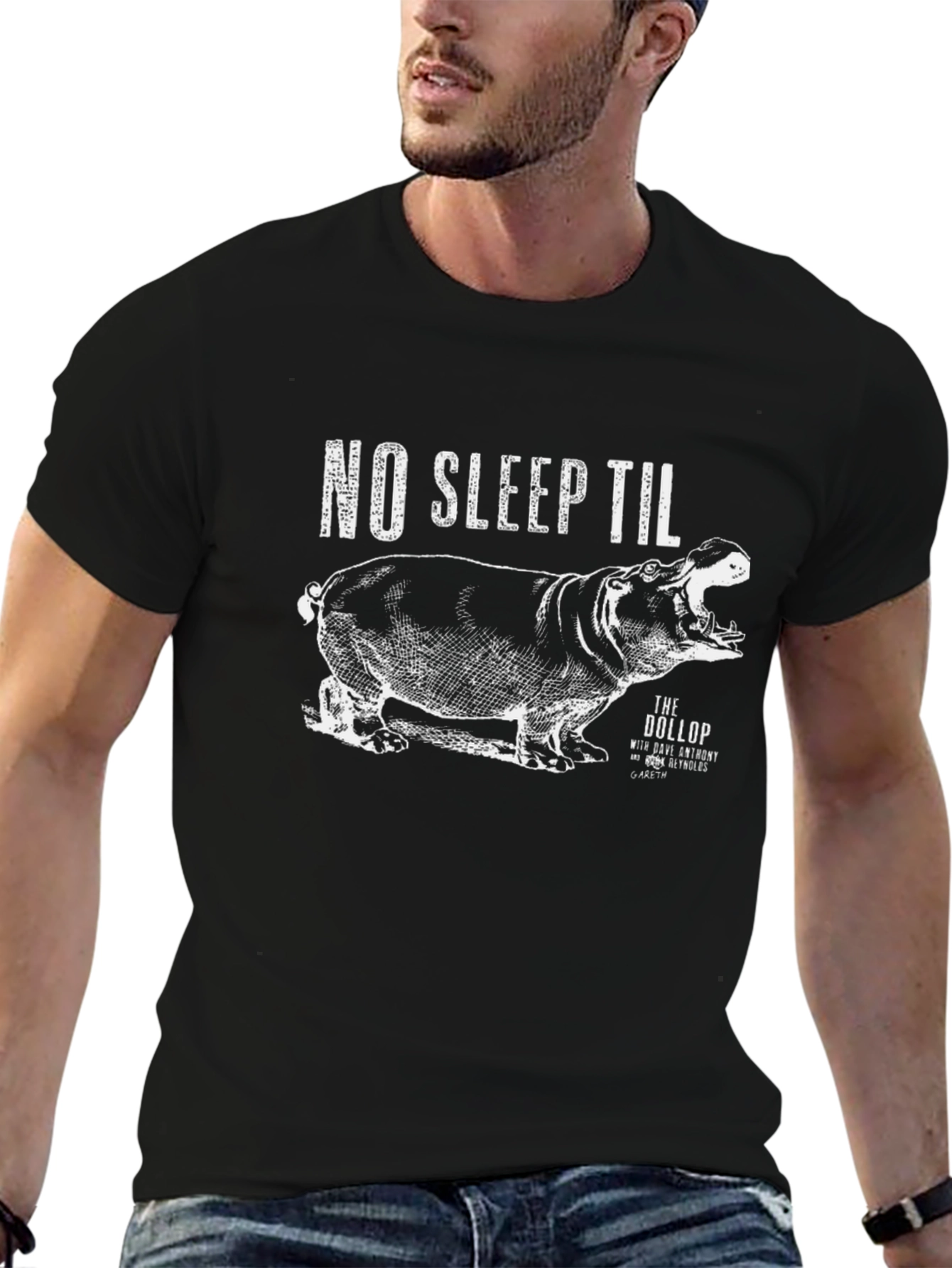 No Sleep Til Hippo Graphic Tee
