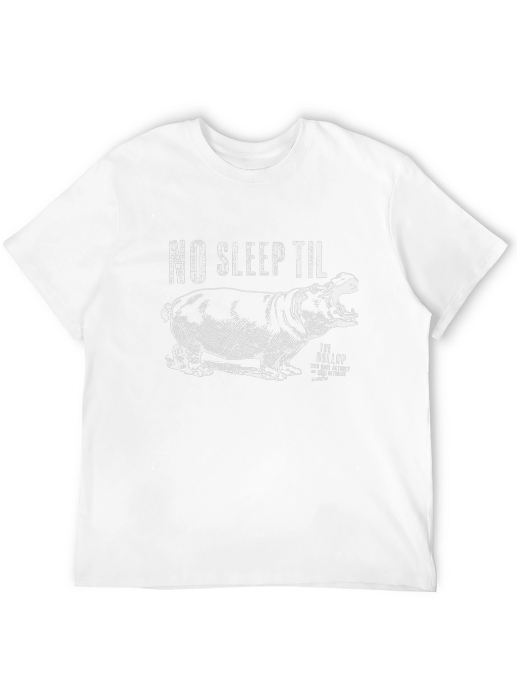No Sleep Til Hippo Graphic Tee