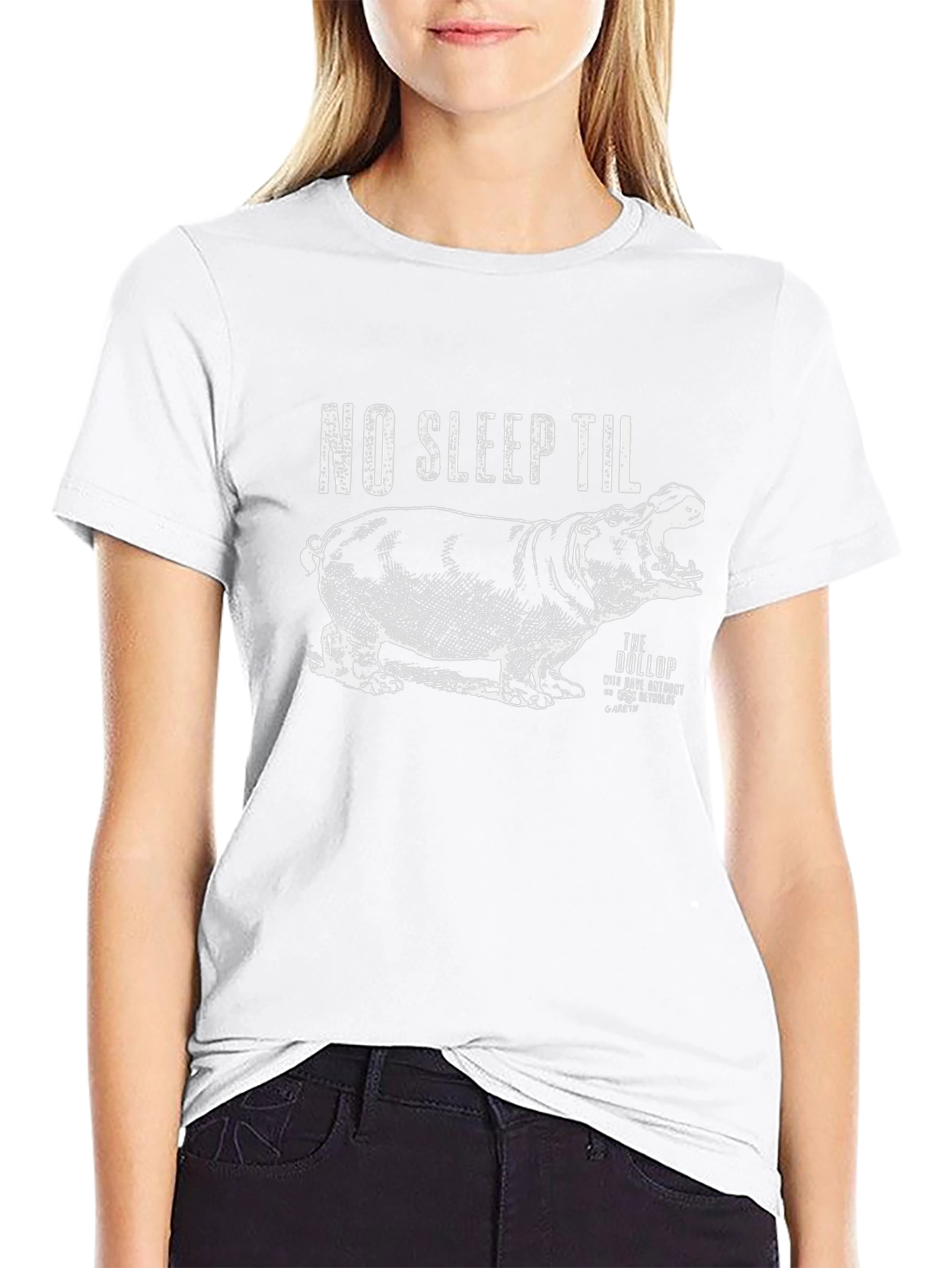 No Sleep Til Hippo Graphic Tee