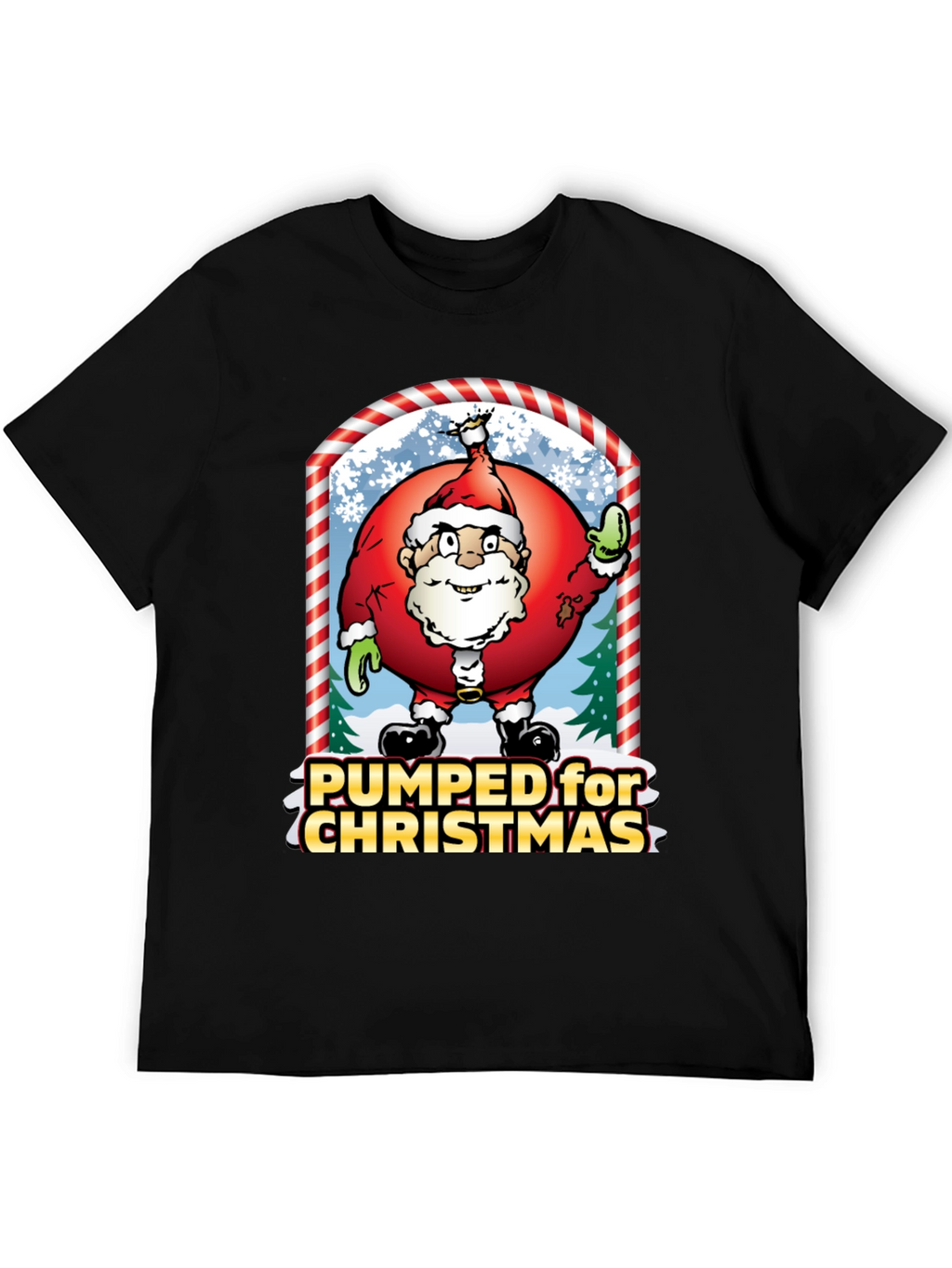 Pumped for Christmas Graphic Tee