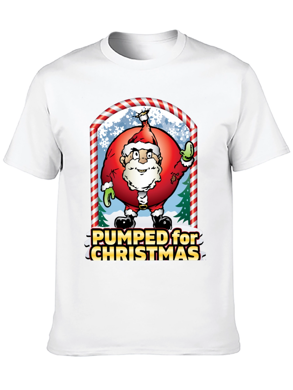 Pumped for Christmas Graphic Tee