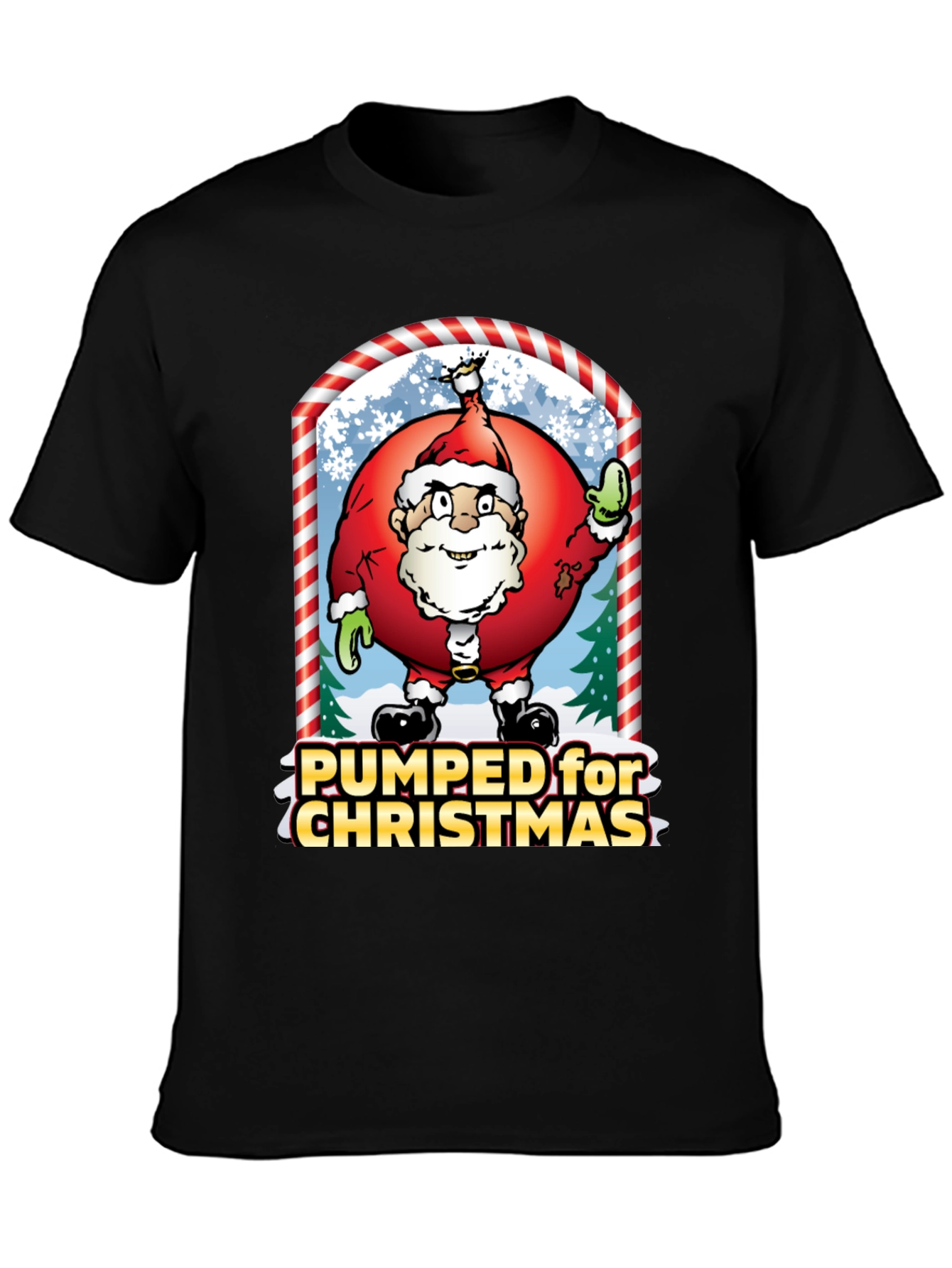 Pumped for Christmas Graphic Tee