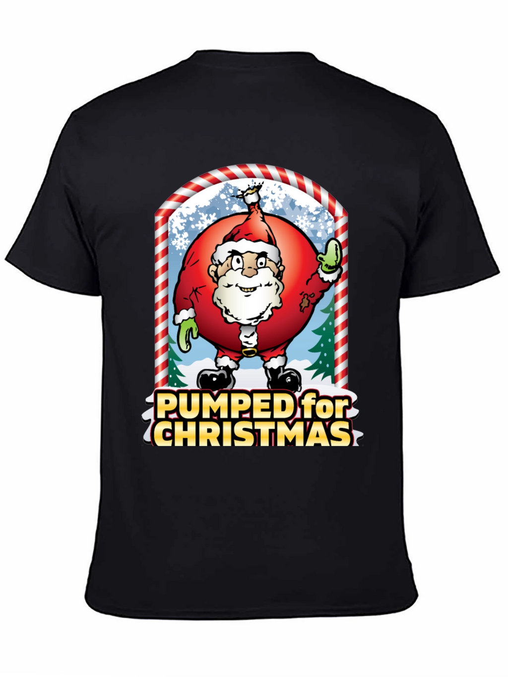 Pumped for Christmas Graphic Tee