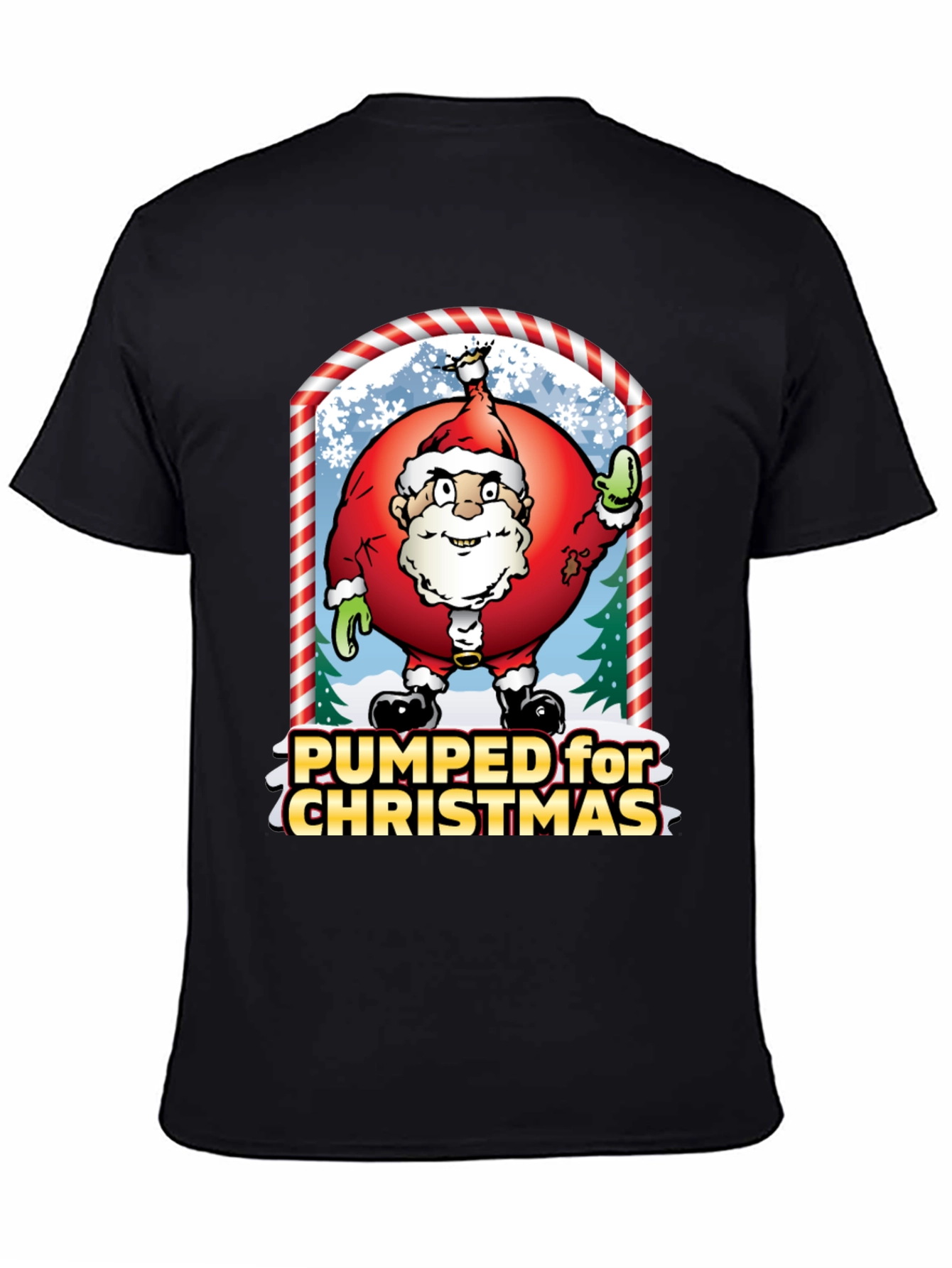 Pumped for Christmas Graphic Tee
