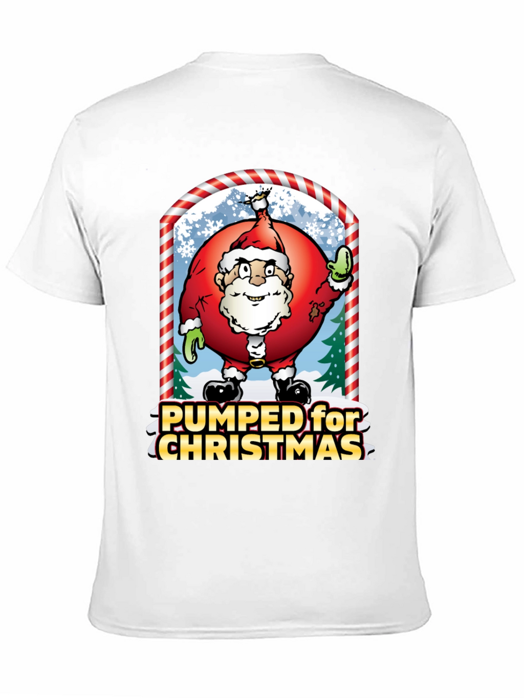 Pumped for Christmas Graphic Tee