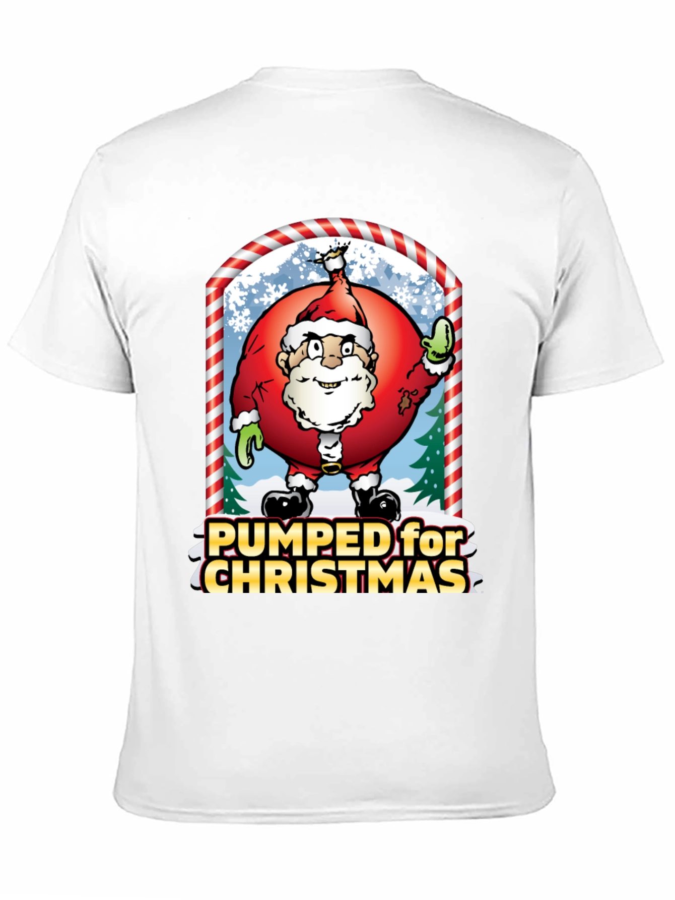 Pumped for Christmas Graphic Tee
