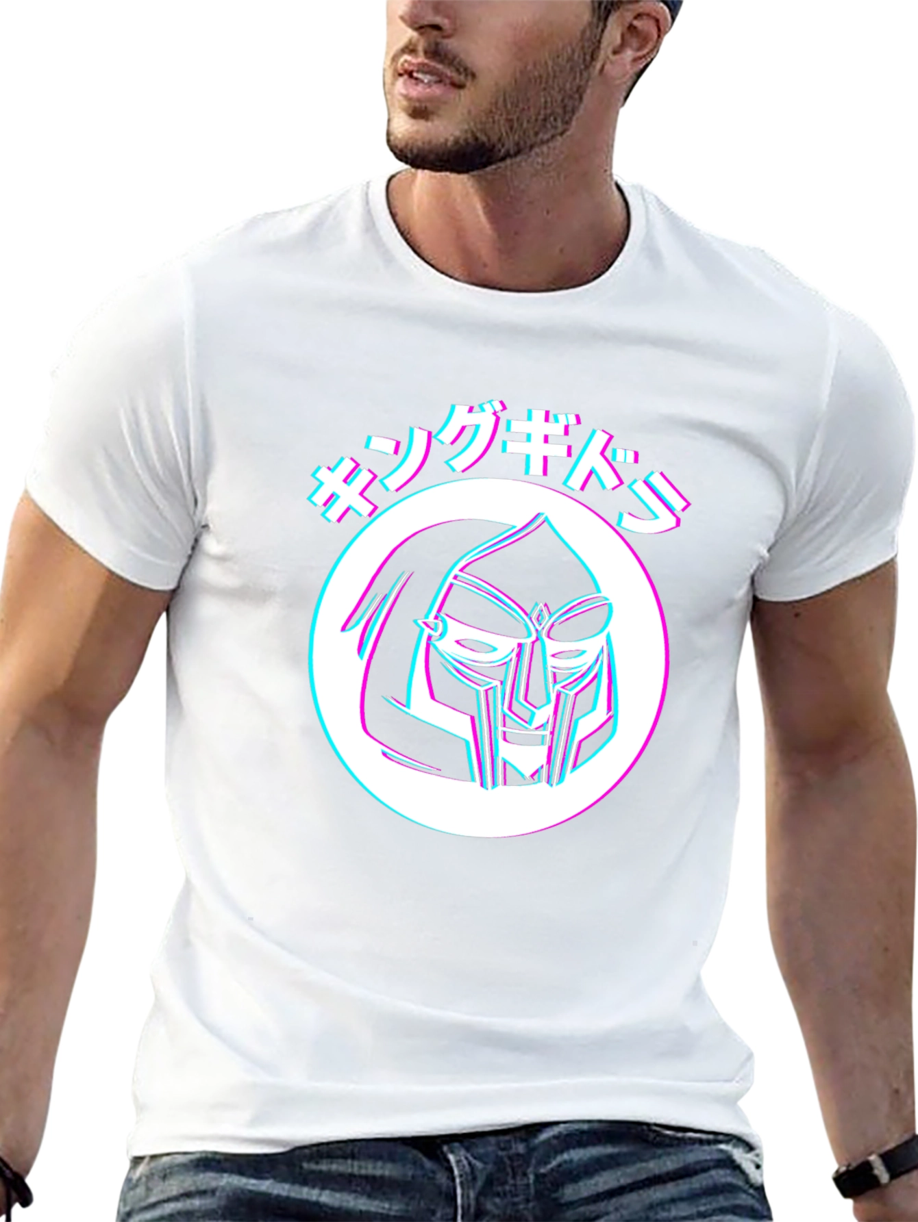 King GIDORA MF DOOM T-Shirt Hip Hop Rap Music