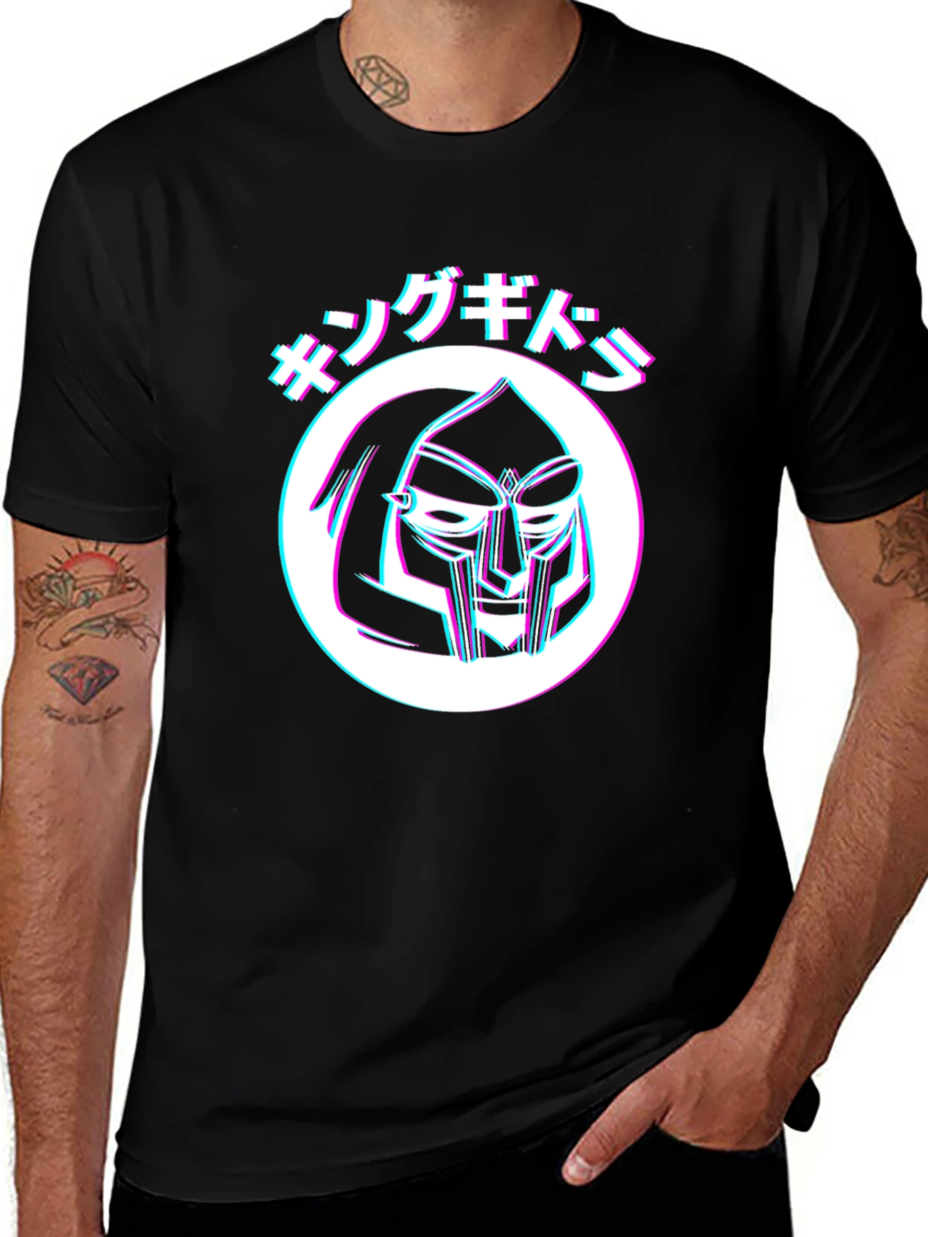 King GIDORA MF DOOM T-Shirt Hip Hop Rap Music
