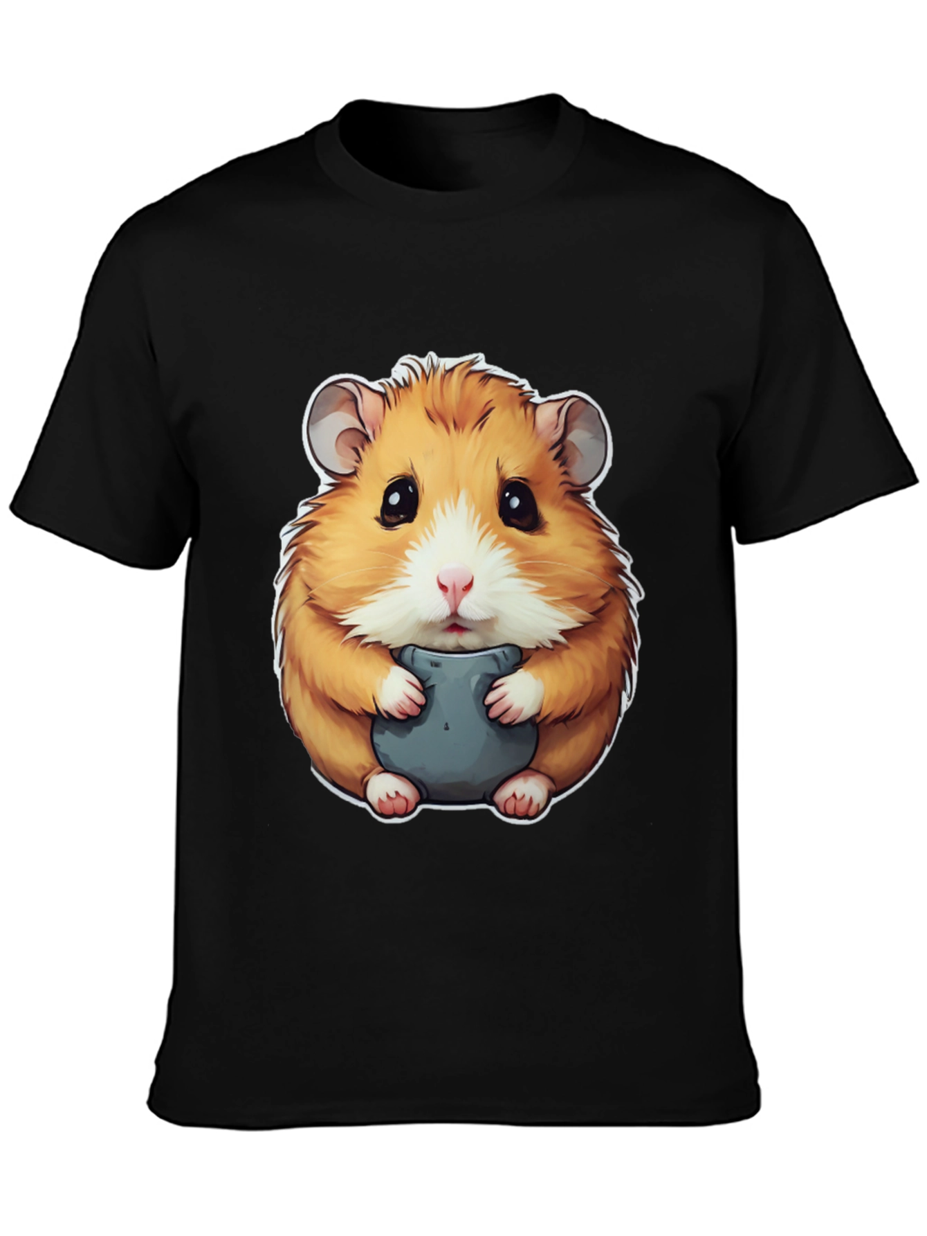 Hamster Graphic Tee - Cute Animal Design