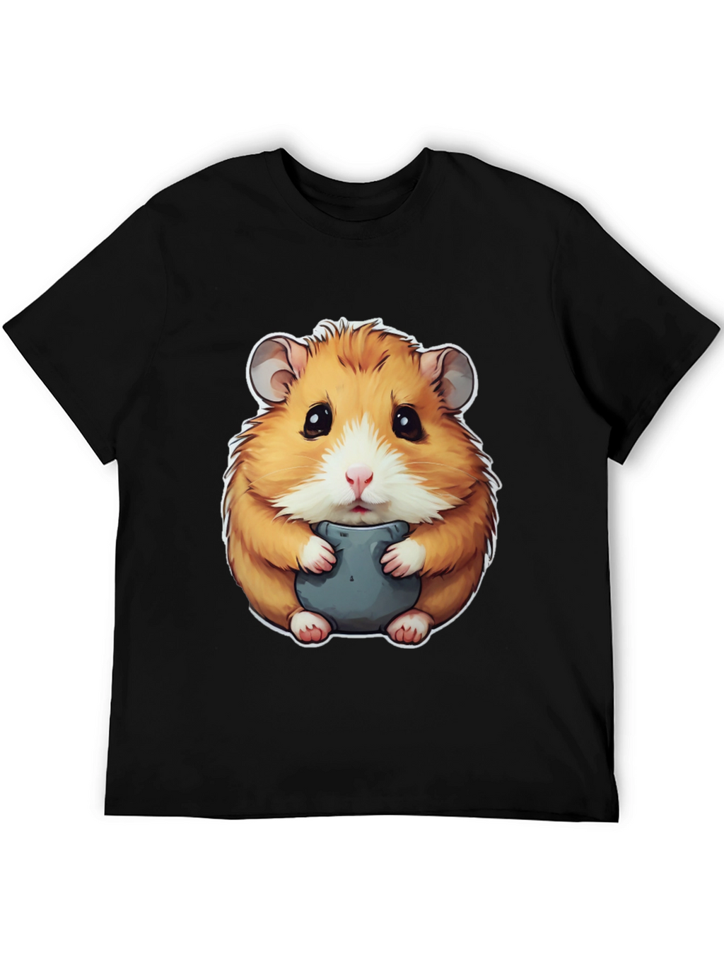Hamster Graphic Tee - Cute Animal Design