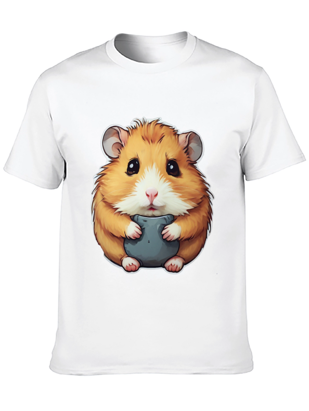Hamster Graphic Tee - Cute Animal Design