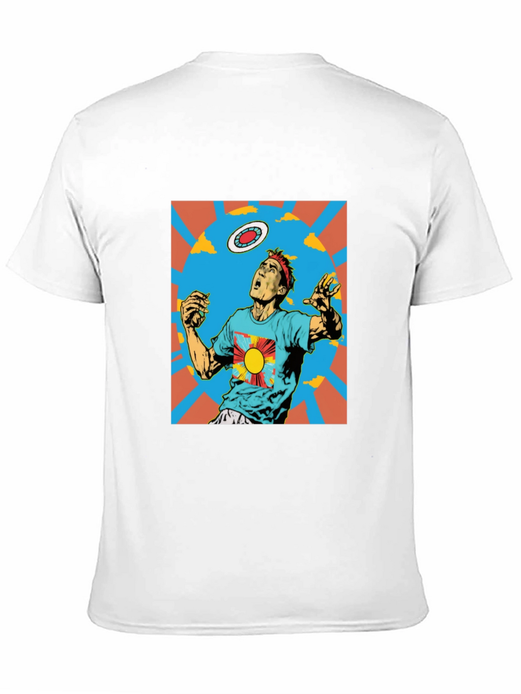 Retro Ultimate Frisbee Graphic T-Shirt