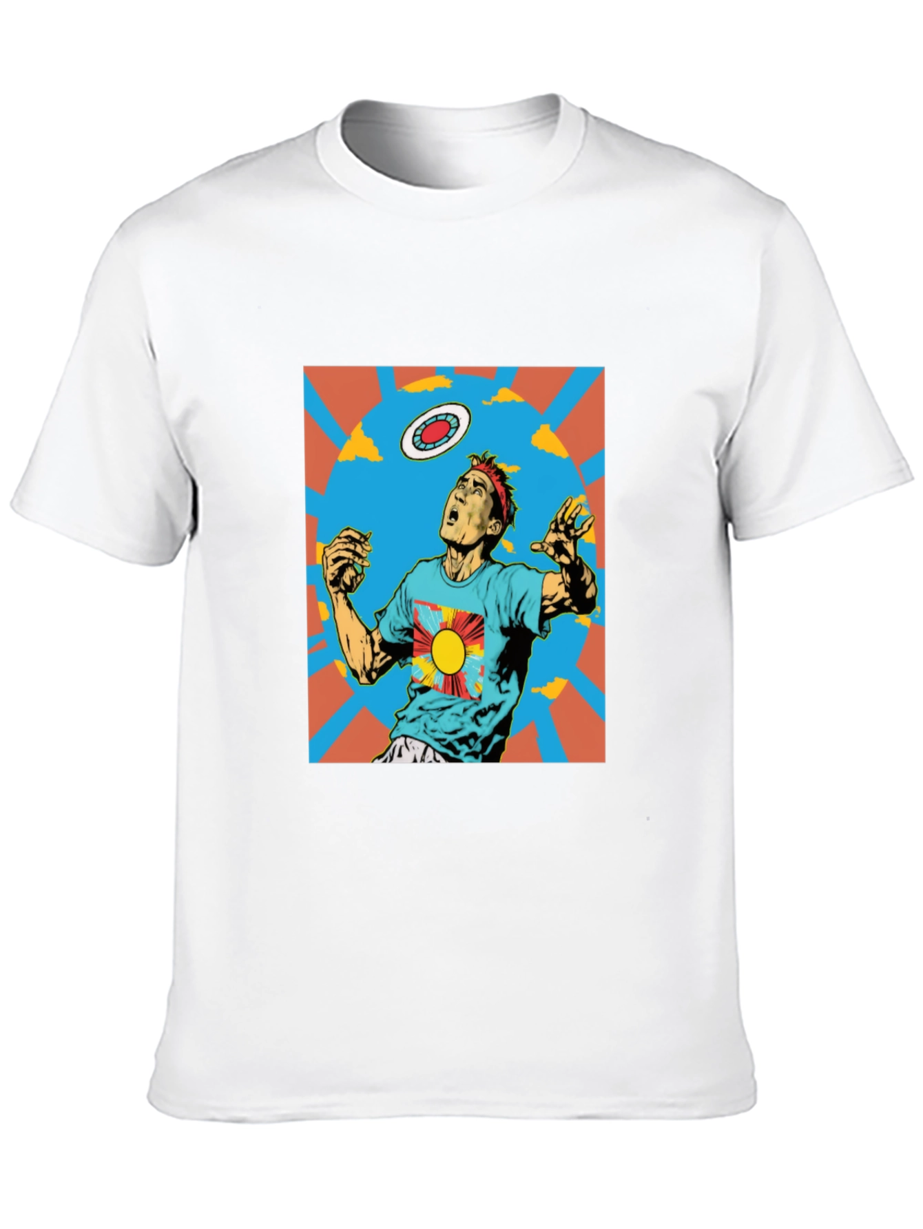Retro Ultimate Frisbee Graphic T-Shirt