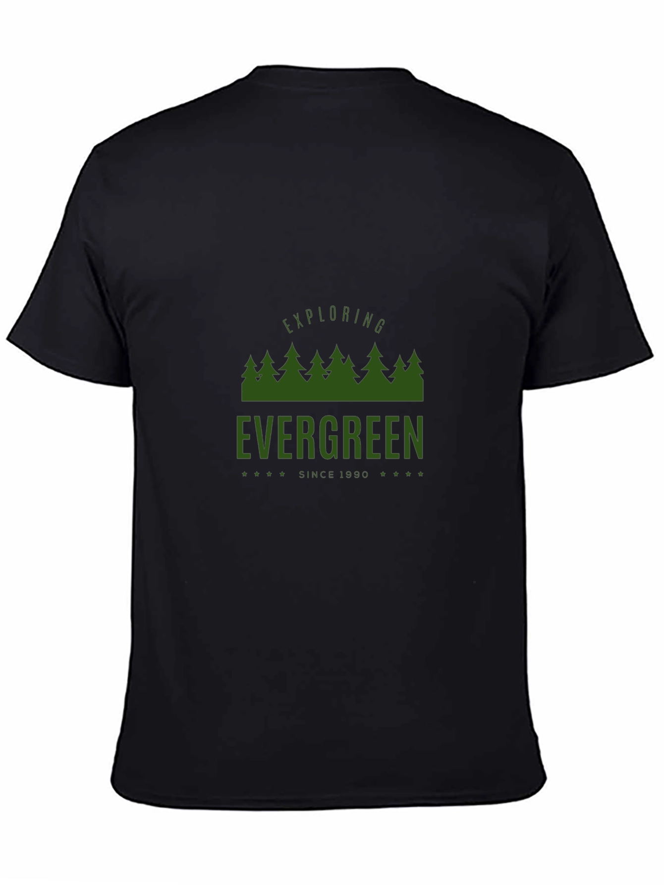 Evergreen Graphic Tee - Exploring Since 1990
