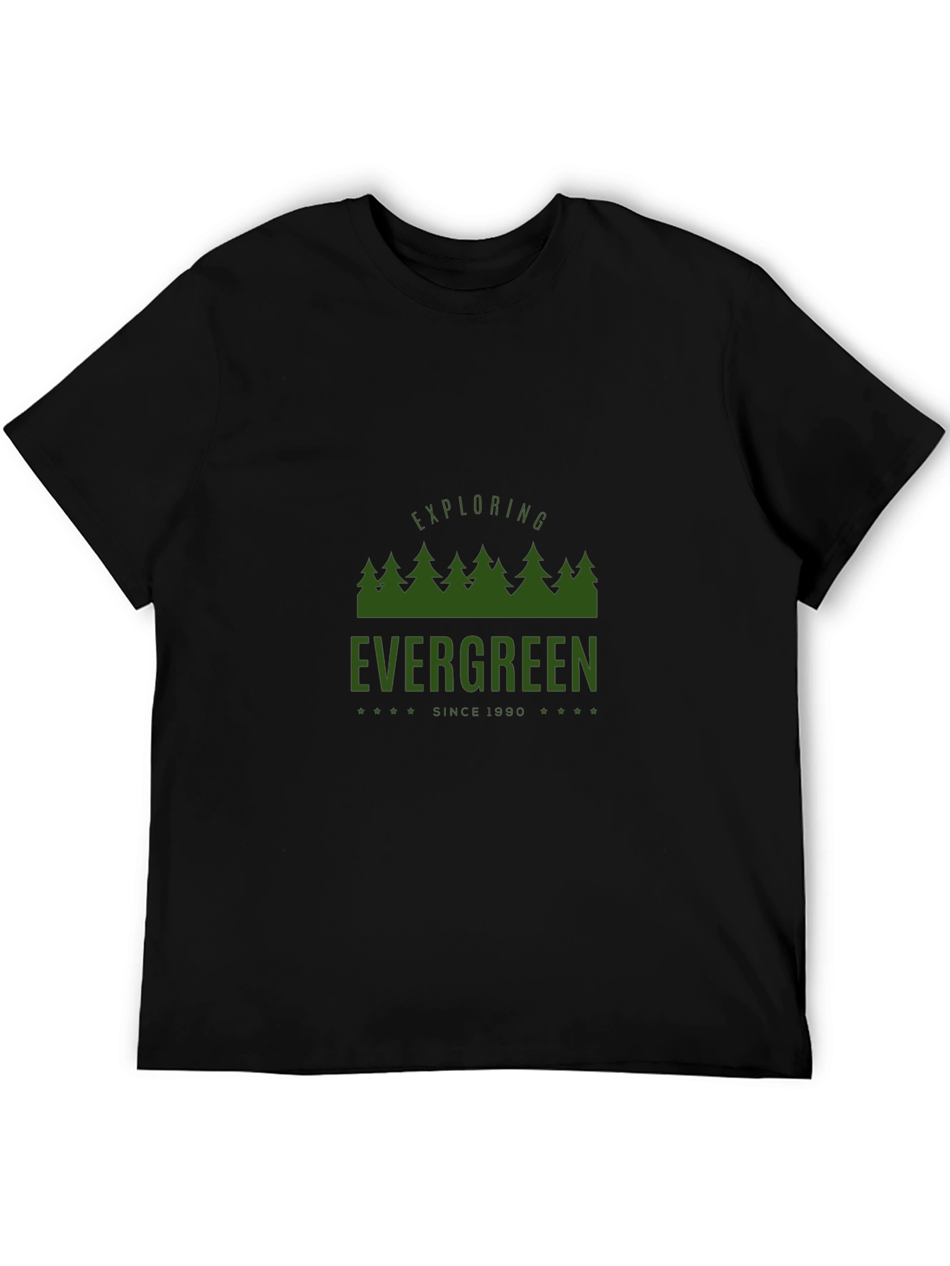 Evergreen Graphic Tee - Exploring Since 1990