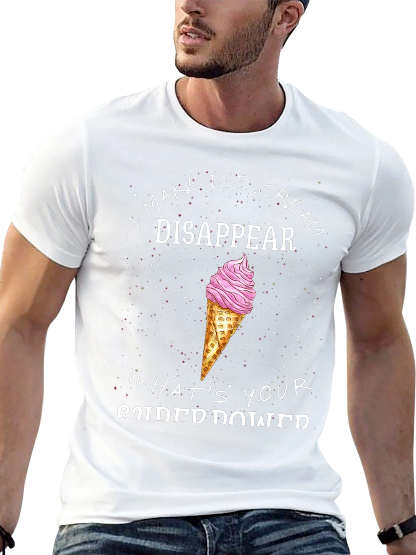 I Make Ice Cream Disappear Funny T-Shirt
