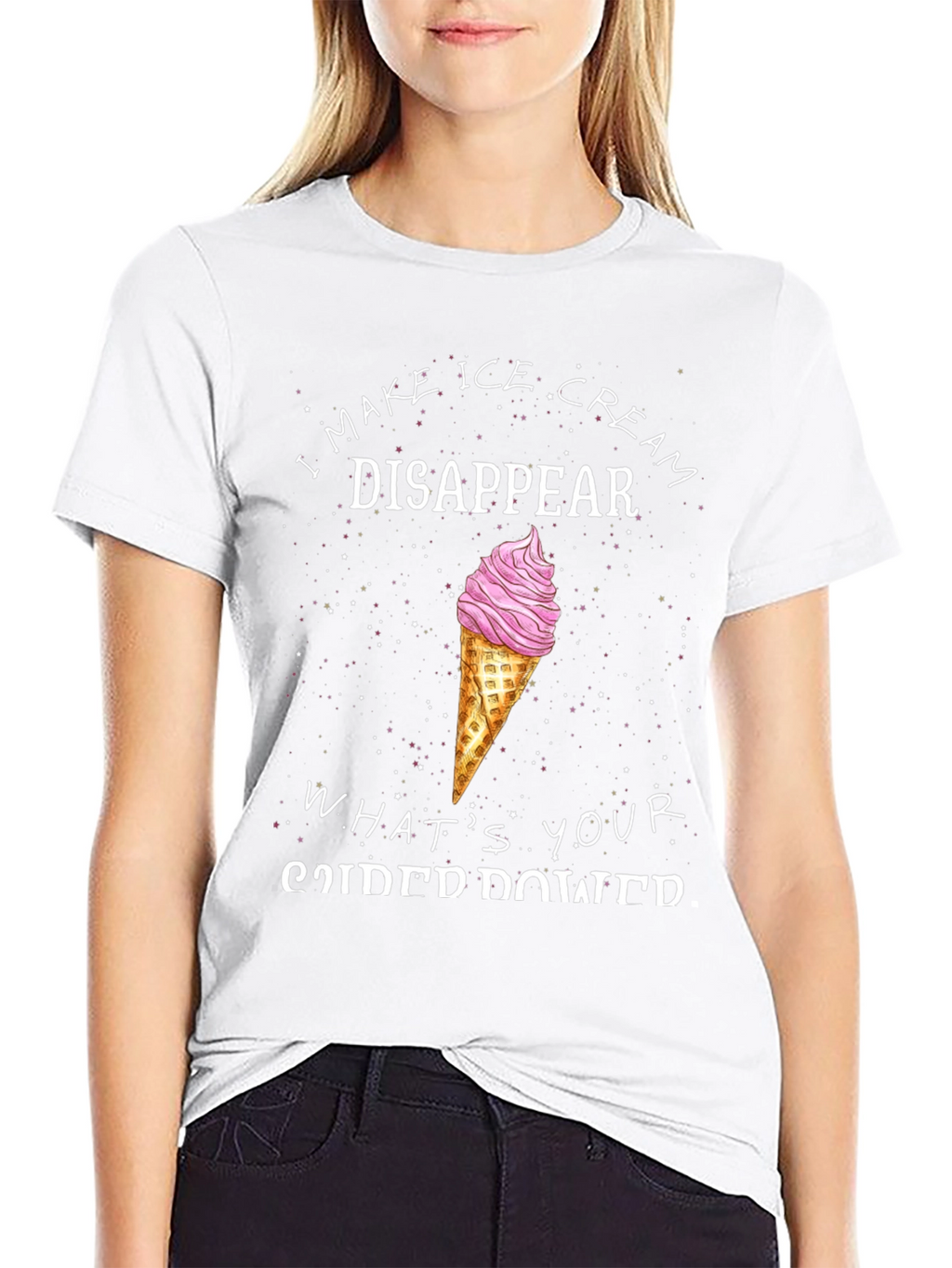 I Make Ice Cream Disappear Funny T-Shirt